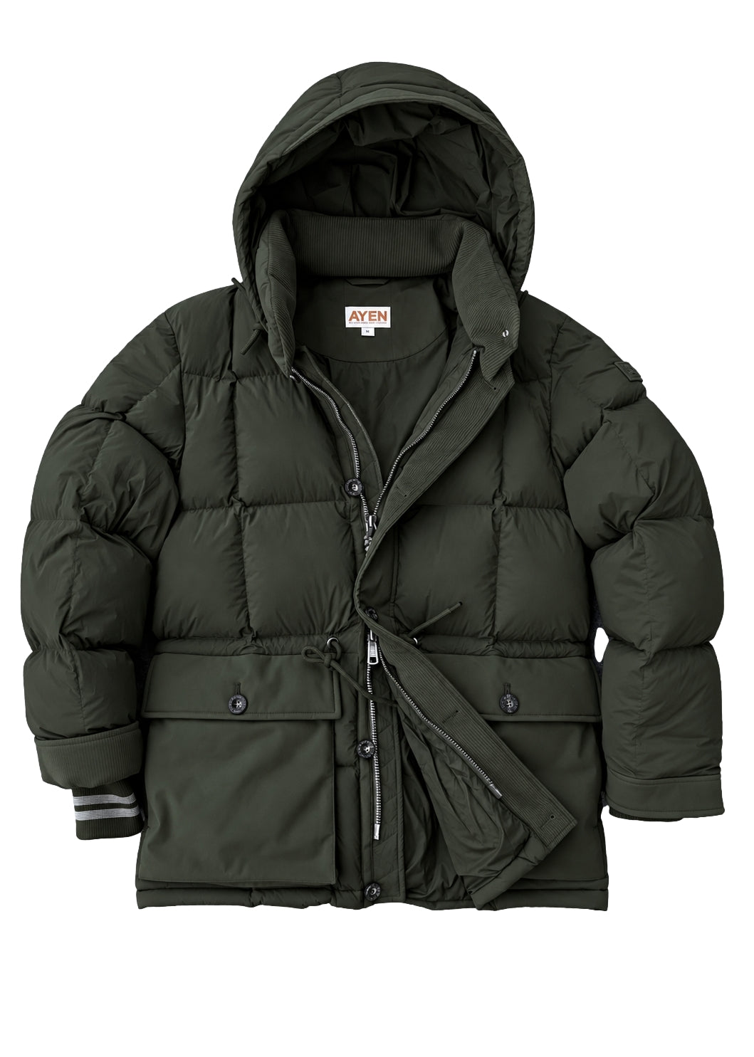 AYEN Himalayan Heritage Down Jacket Jakke Oliven