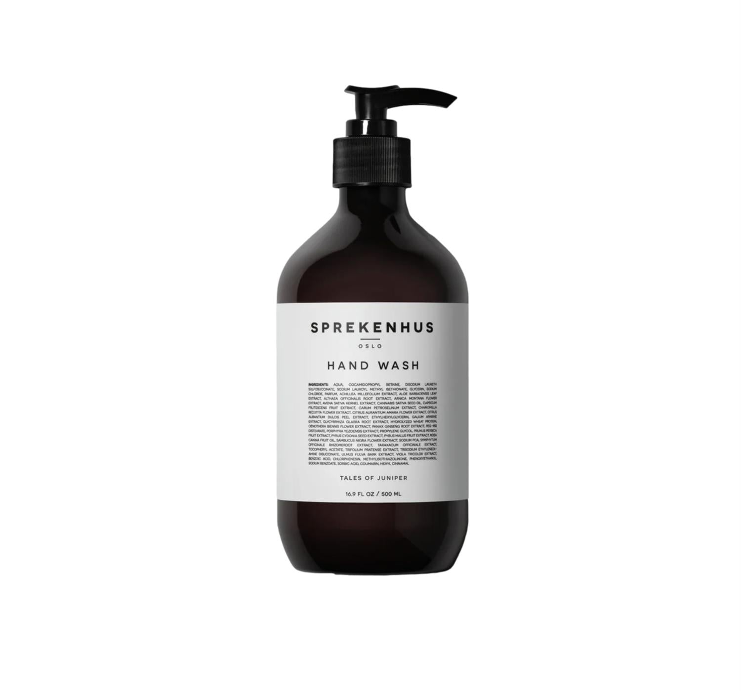 Sprekenhus Hand Wash 500ml - Tales of Juniper Håndsåpe Gjennomsiktig