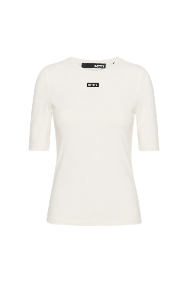 ROTATE Short Sleeve T-Shirt T-shirt Off-White