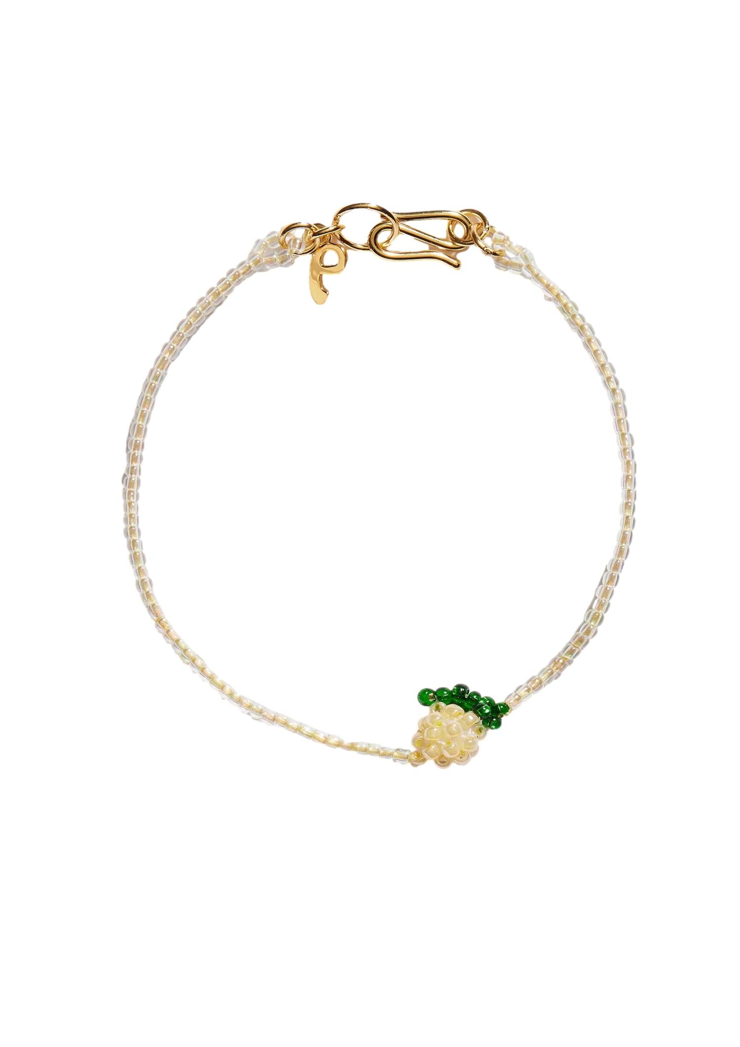 Pura Utz Mini Lemon Bracelet Armbånd Hvit Og Gul - modostore.no
