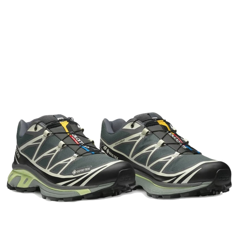 Salomon XT-6 GTX Sko Grå Grønn - modostore.no