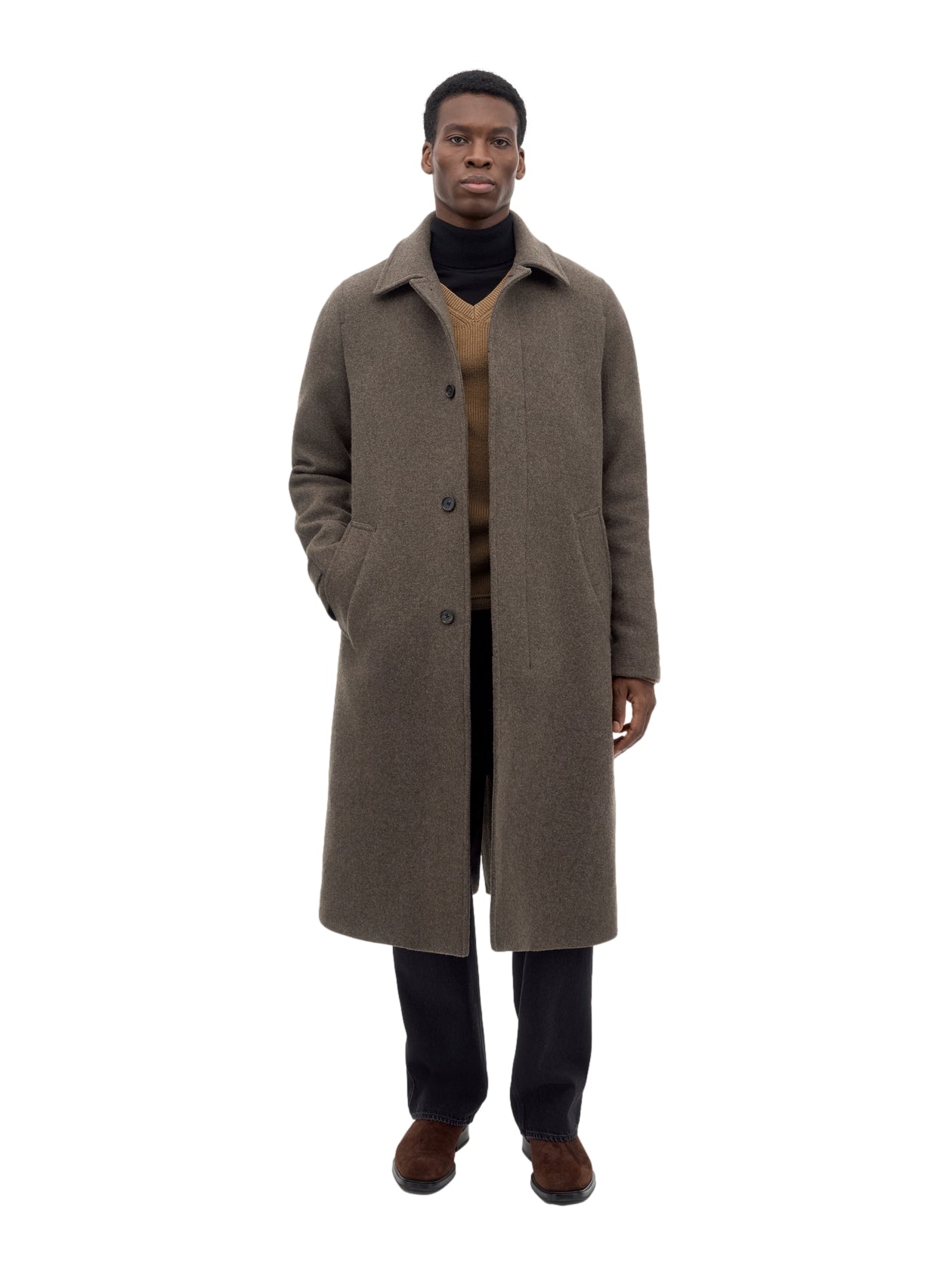 Tiger of Sweden Carlton W Wool Cashmere Coat Jakke Brun