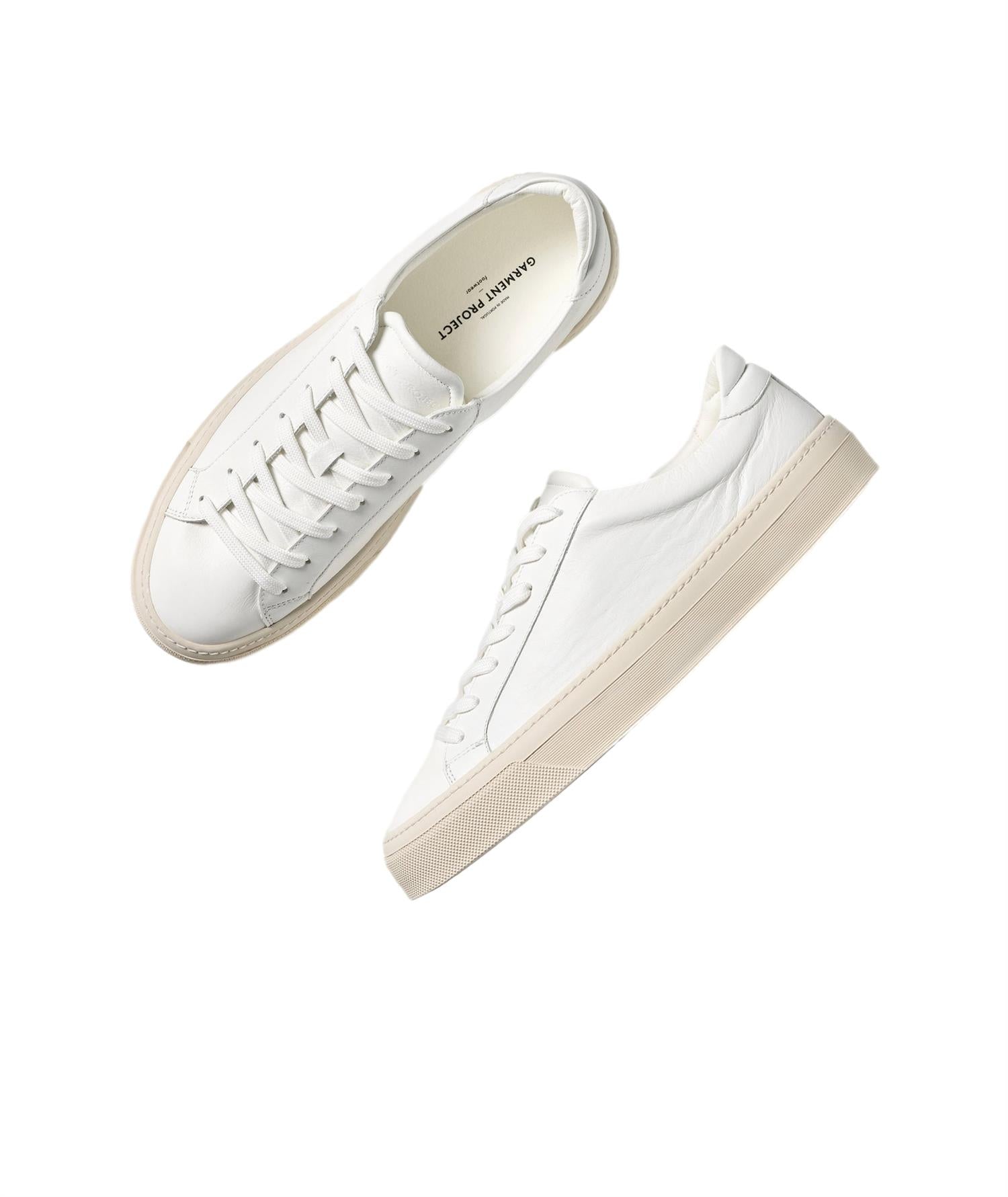 Garment Project Kit - White Soft Leather Sko Hvit