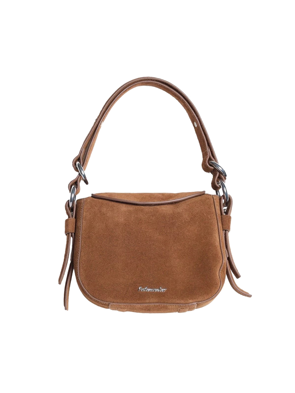 Holzweiler Bud Suede Bag Mini Veske Lysebrun