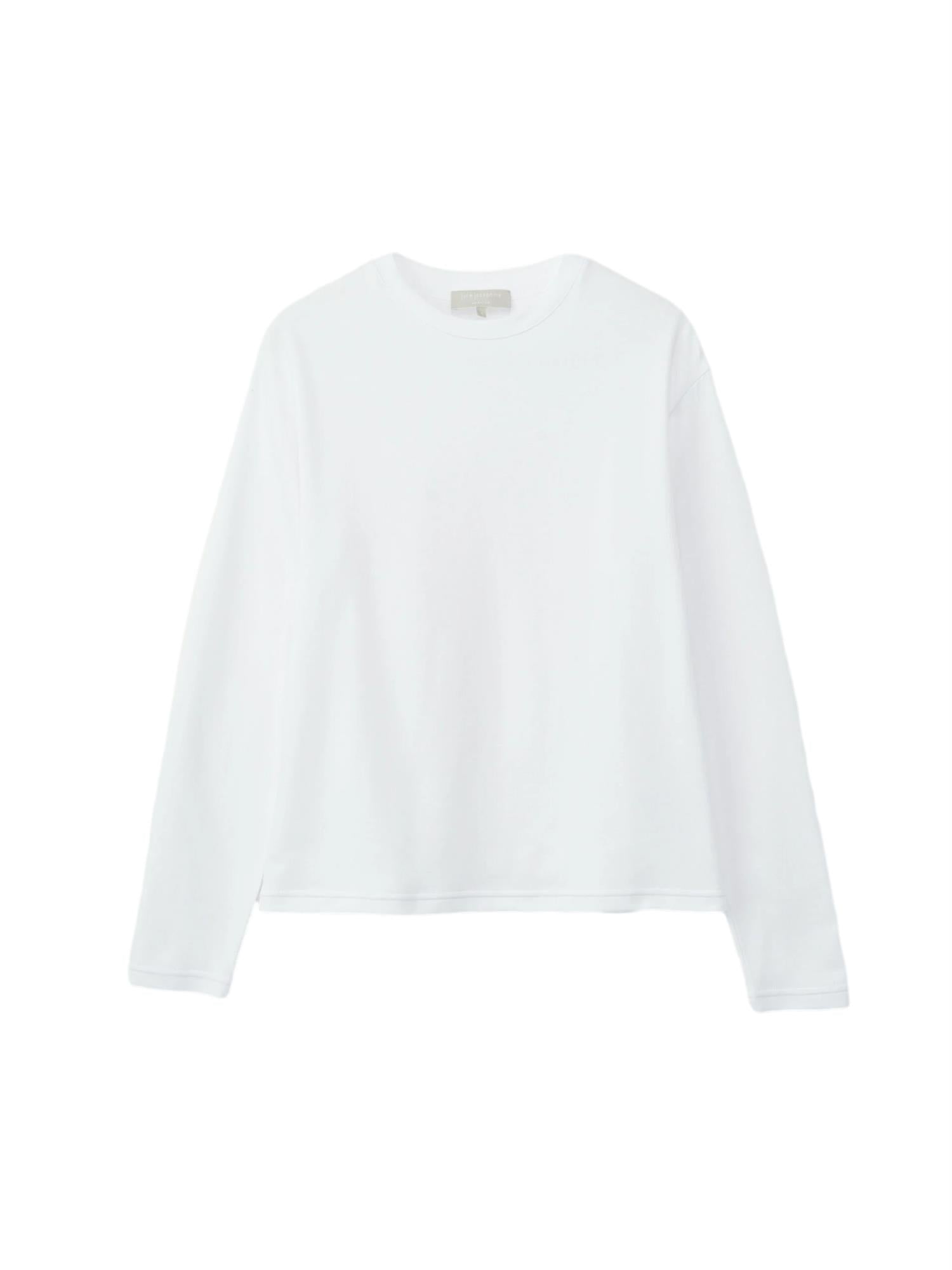 Julie Josephine Annie Longsleeve Topp Hvit - modostore.no