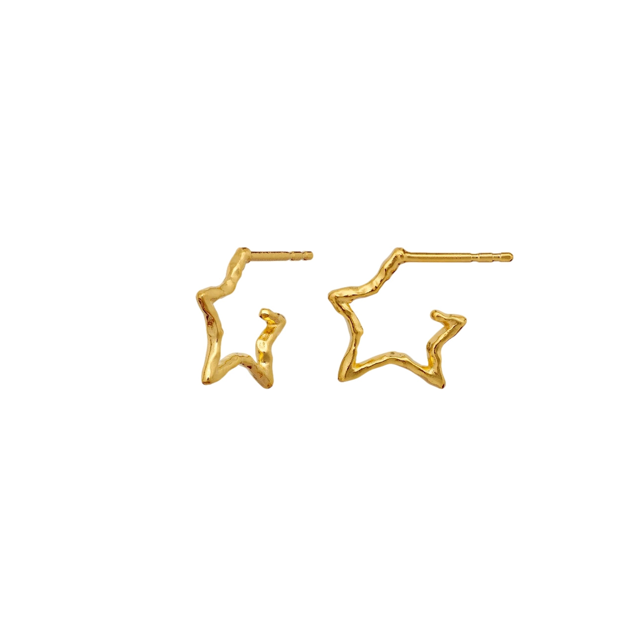 Maanesten Zara Earrings Øredobber Gull