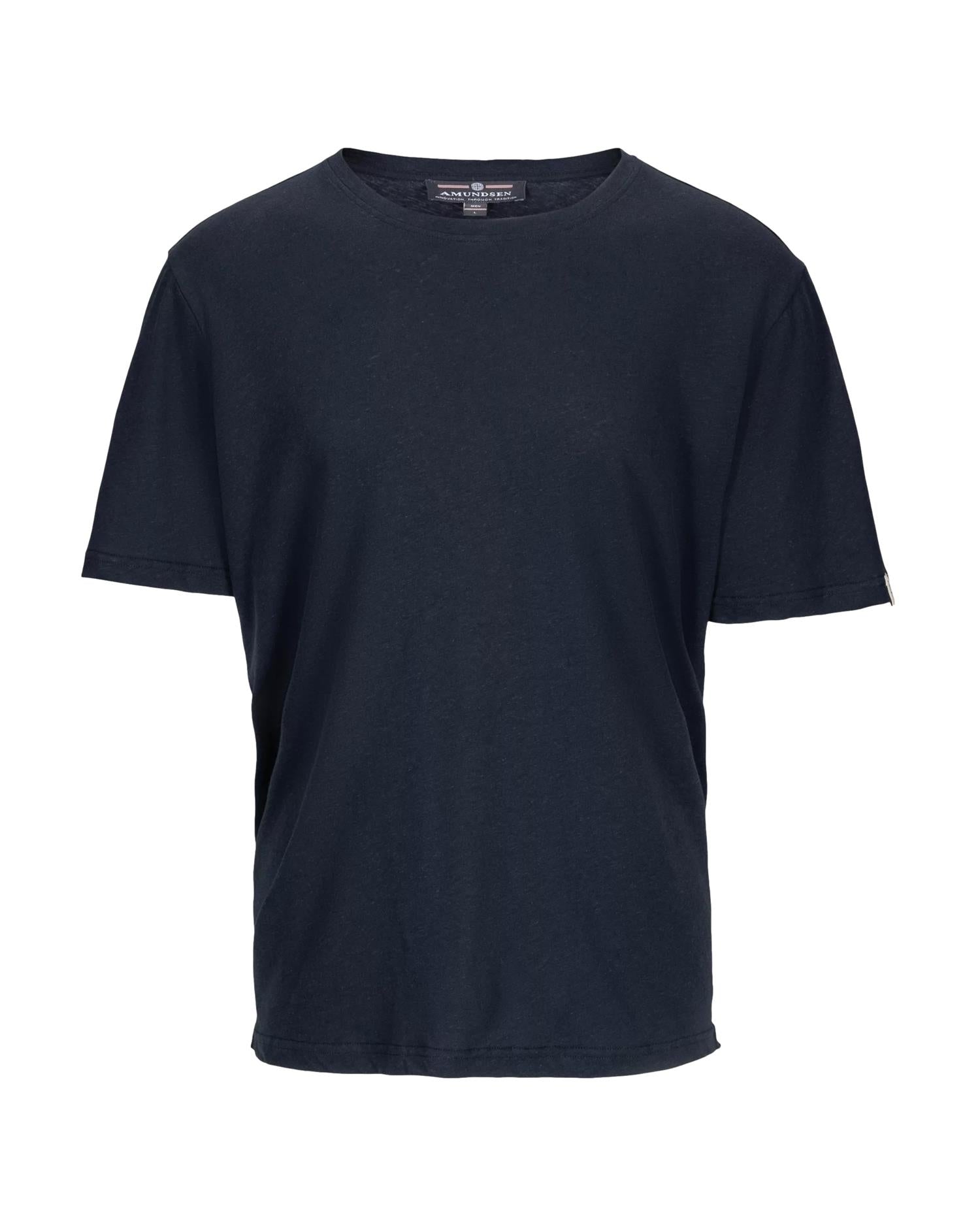 Amundsen Oslo Tee T-shirt Navy - modostore.no