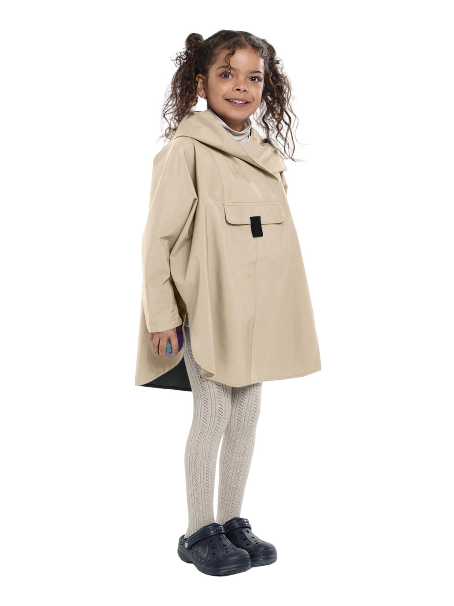Blæst Bergen Mini barn Beige Jakke Beige - modostore.no