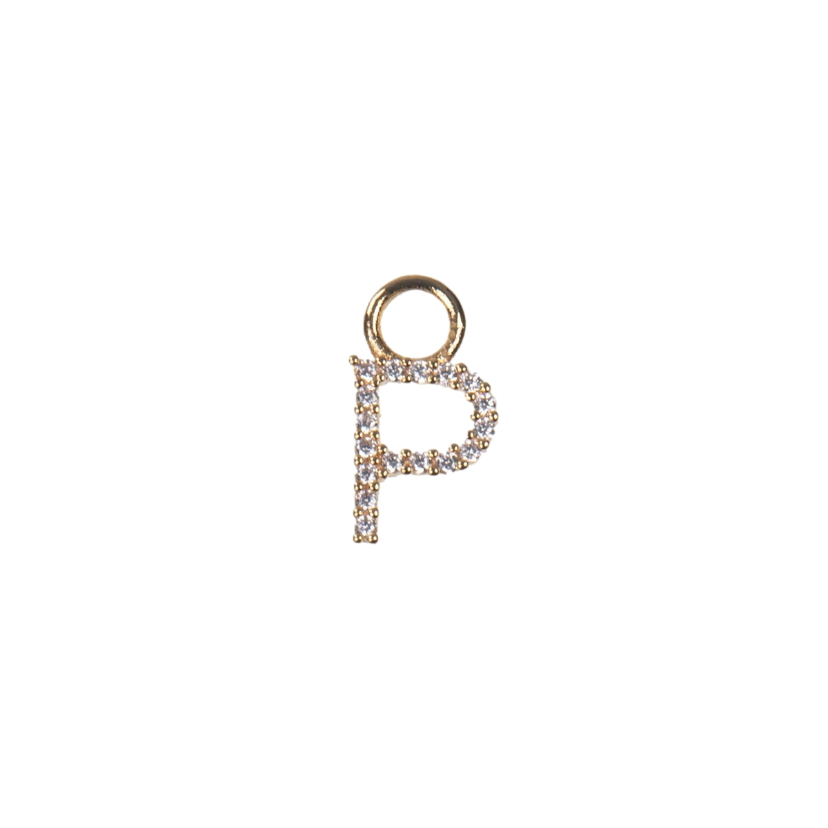 Emilia by Bon Dep letter charm P Charm Gull - modostore.no