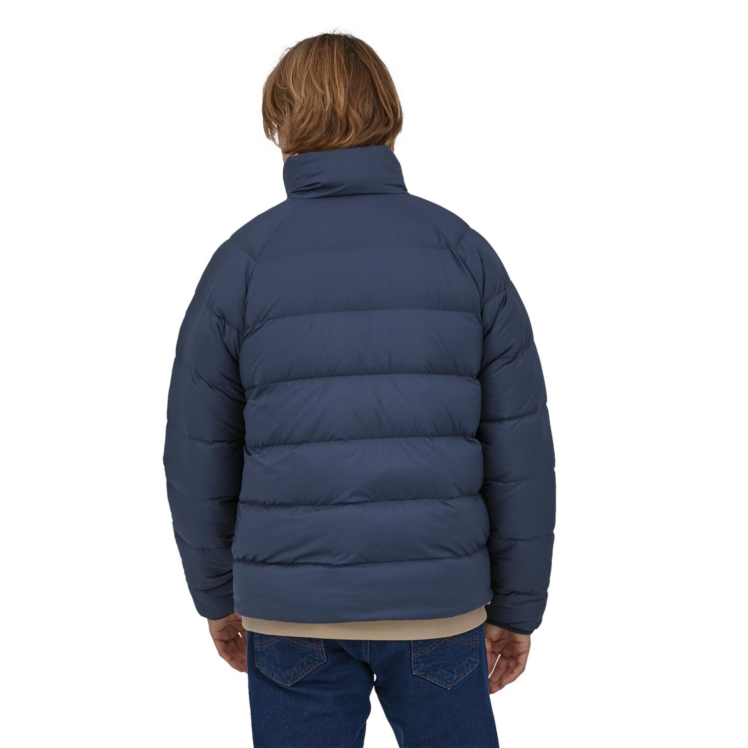 Patagonia Reversible Silent Down Jkt Jakke Blå - modostore.no