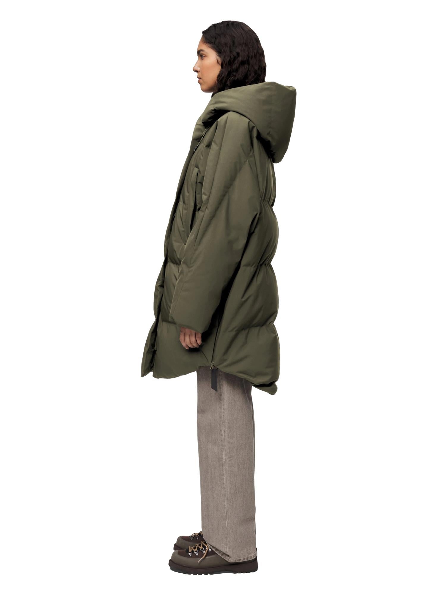 Blæst Spitsbergen Down Jacket Grape Leaf Jakke Oliven