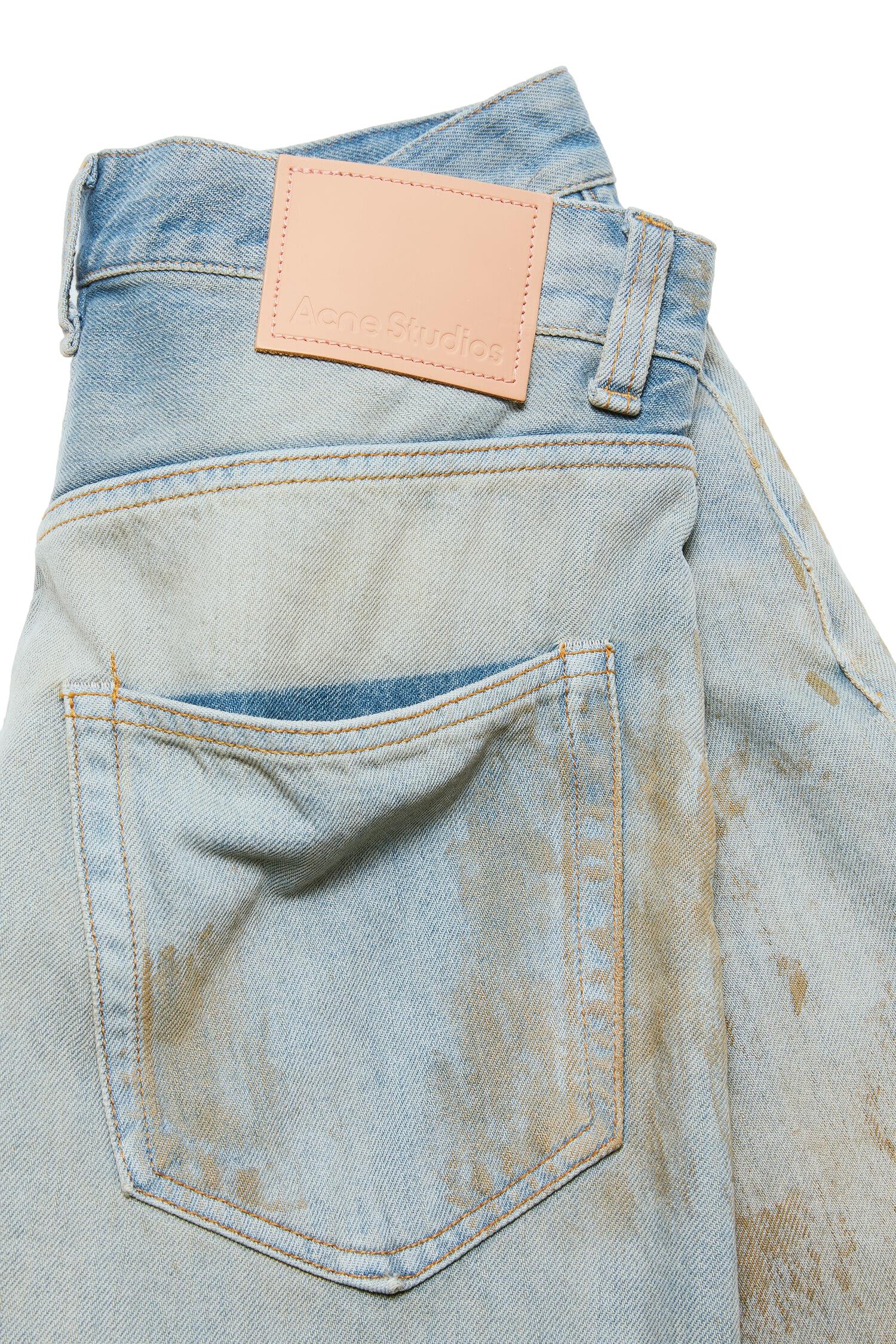 Acne 2023F Super Baggy Fit Penicillin Jeans Blå - modostore.no