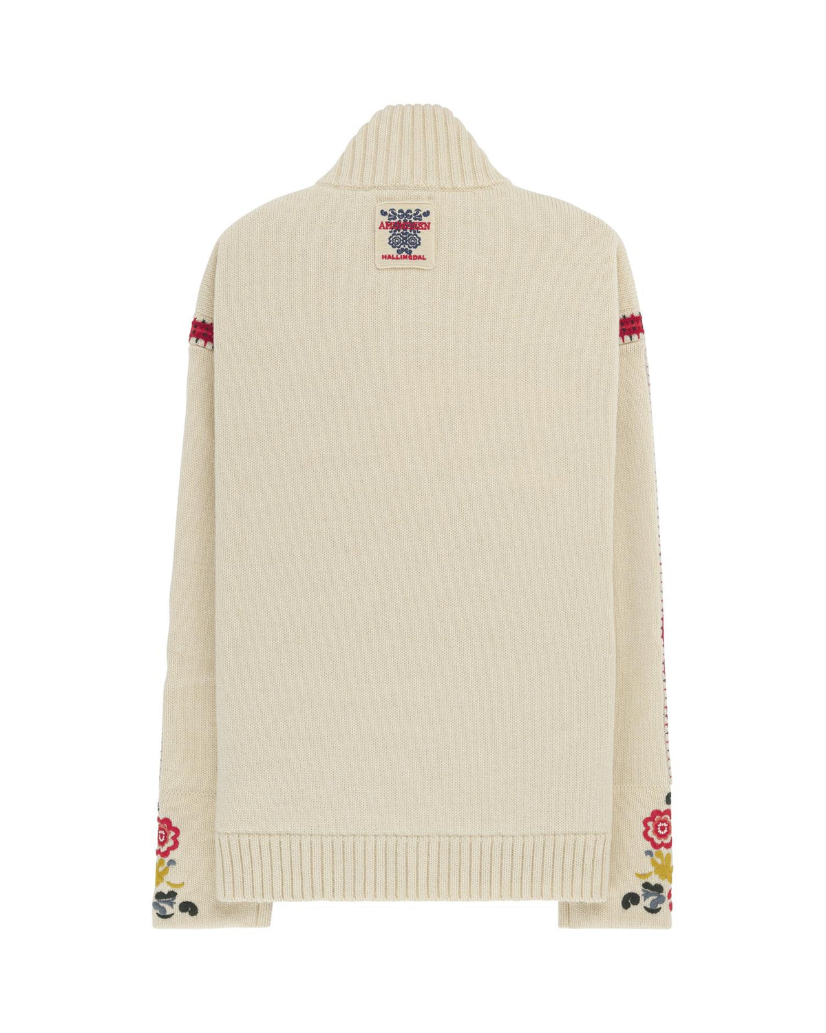 Amundsen Goffa Half Zip Mens Hallingdal Genser Off-White