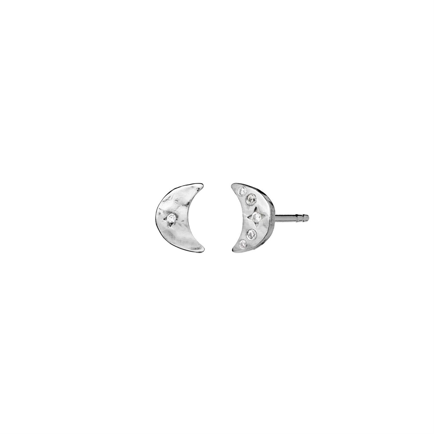 Maanesten Aega earrings Øredobber Sølv - modostore.no