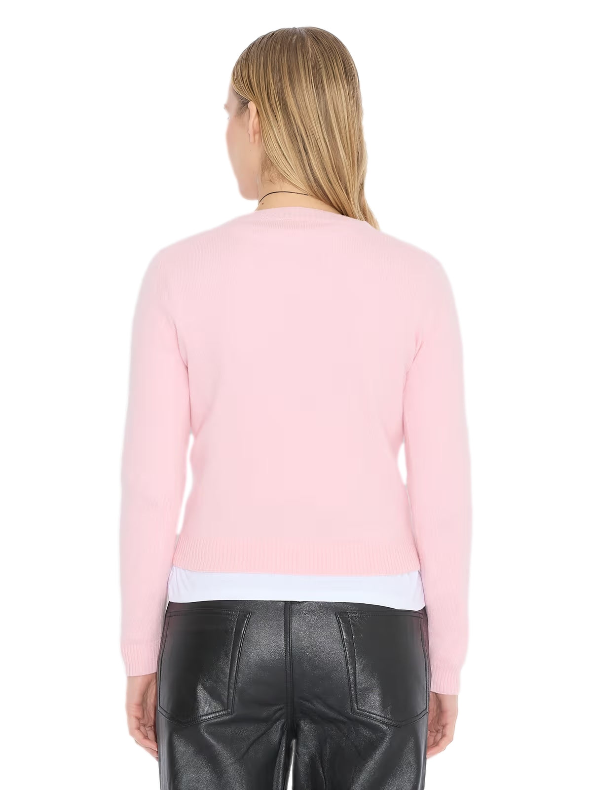 Holzweiler W. Cashmere Crew Crewneck Rosa - modostore.no