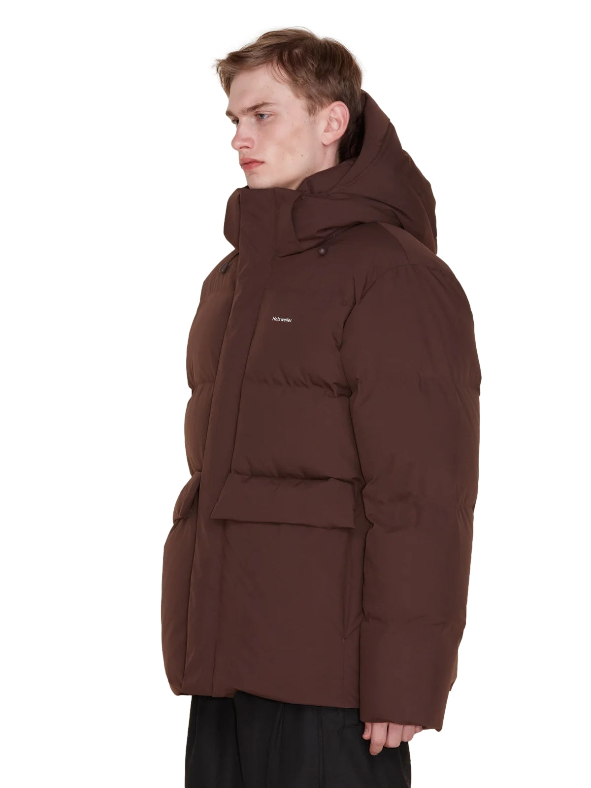 Holzweiler Dovre Down Dk. Brown Jakke Brun - modostore.no