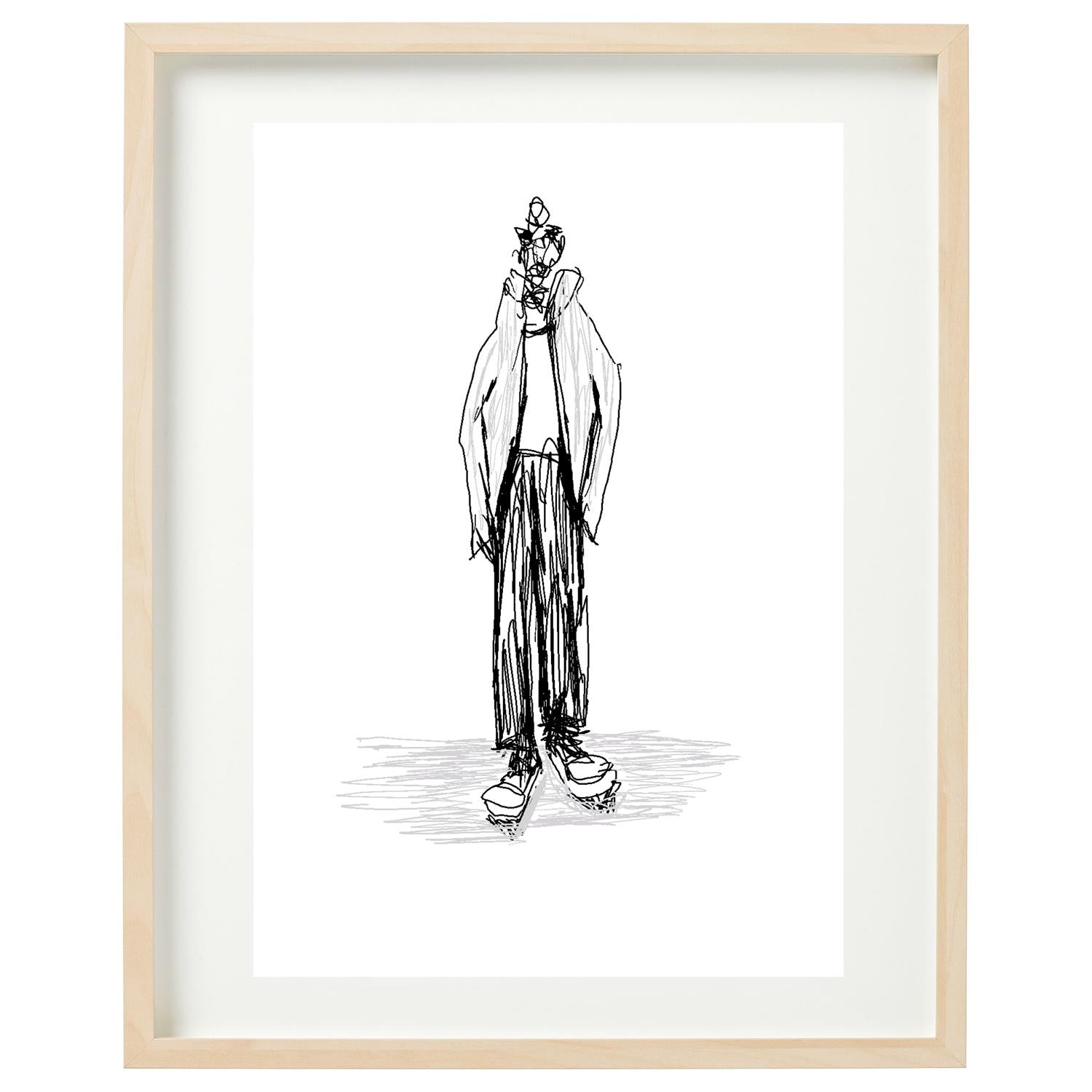 Ole-Kristian Joki Haukeberg kunstverk vist i et OOTD A3 kunstbilde, visende fargerike, abstrakte kunstdetaljer.