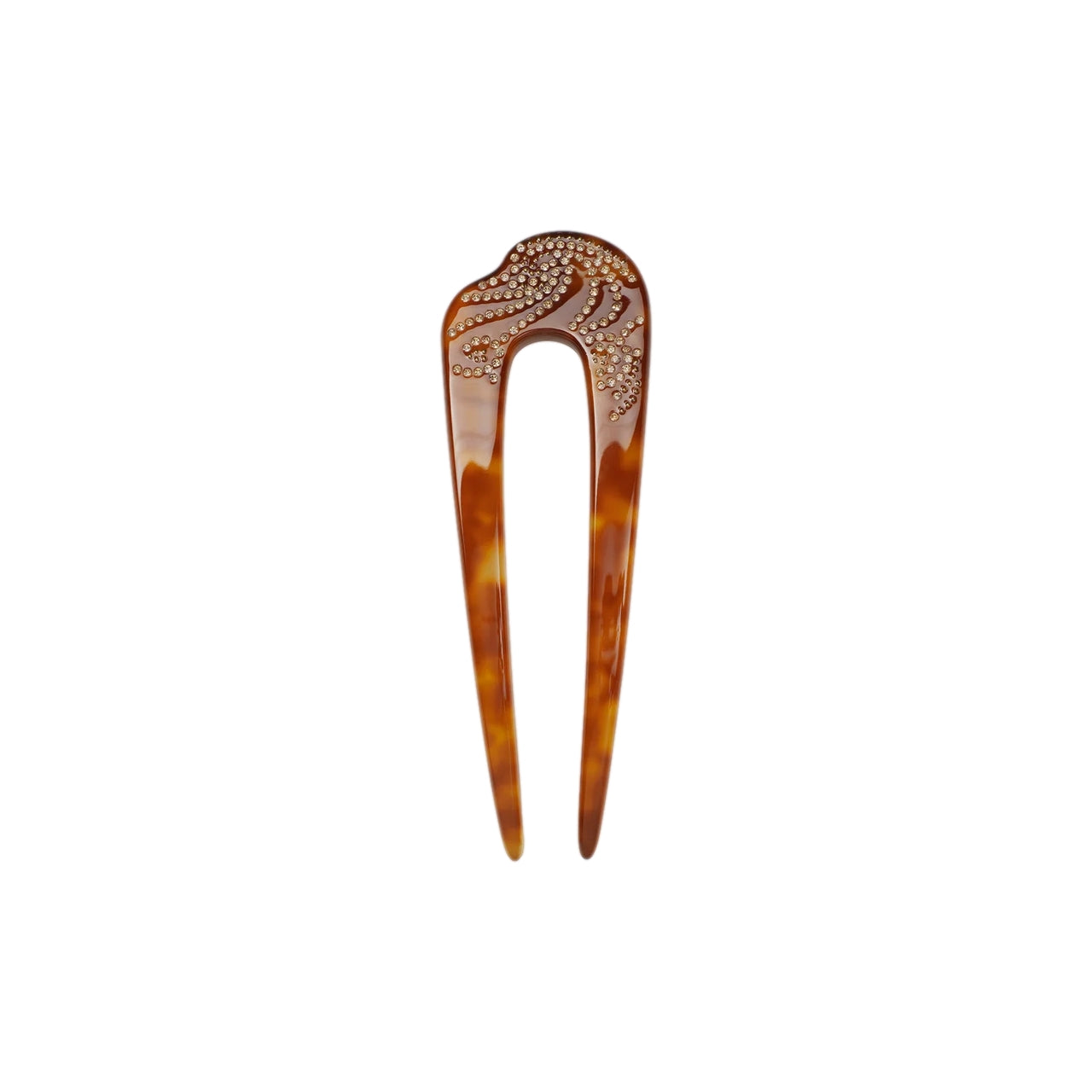 Maanesten Madi French Hairpin Tortoise Shell Hårspenne Lysebrun