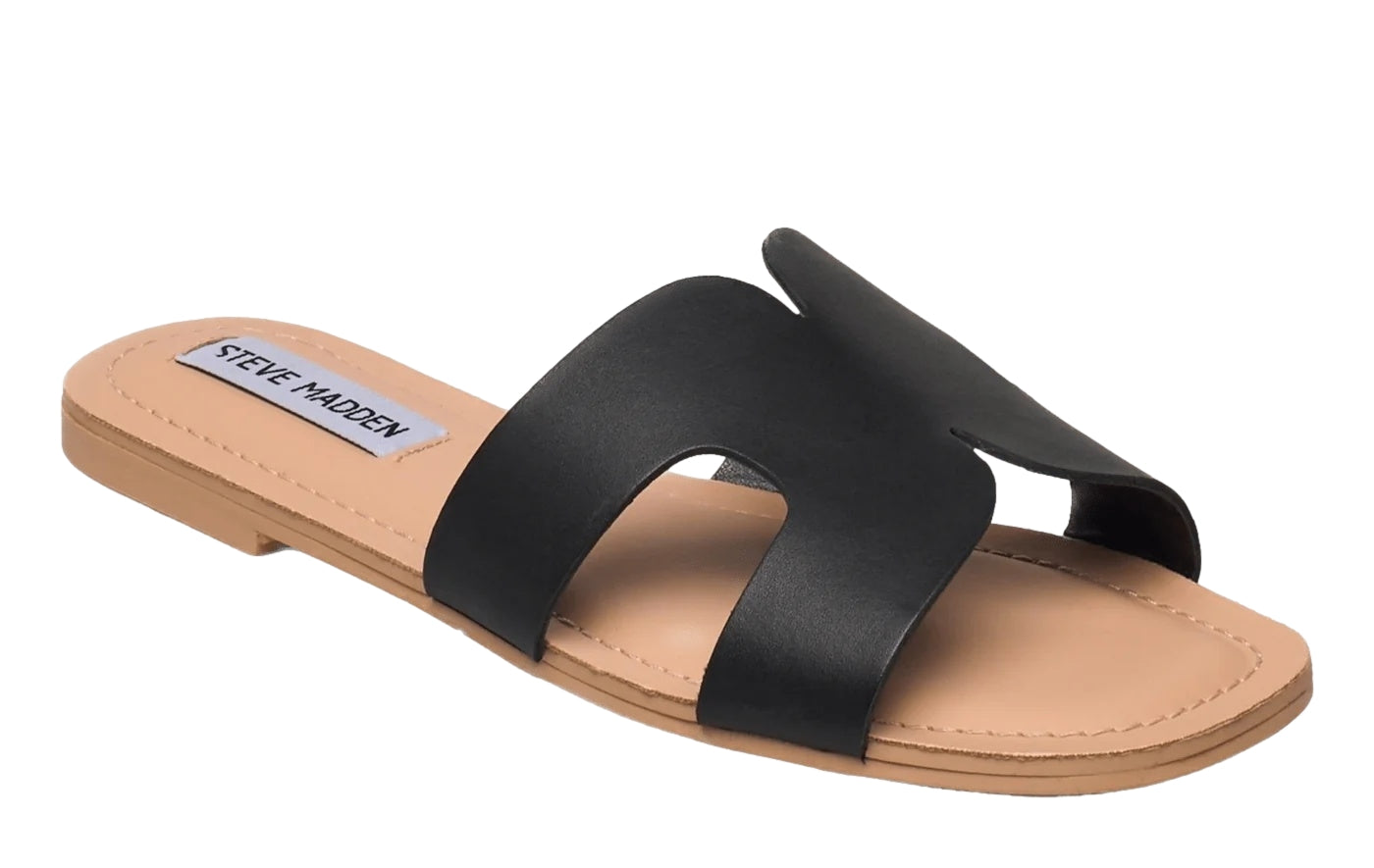 Steve Madden Zarnia Sandal Sko Sort - modostore.no