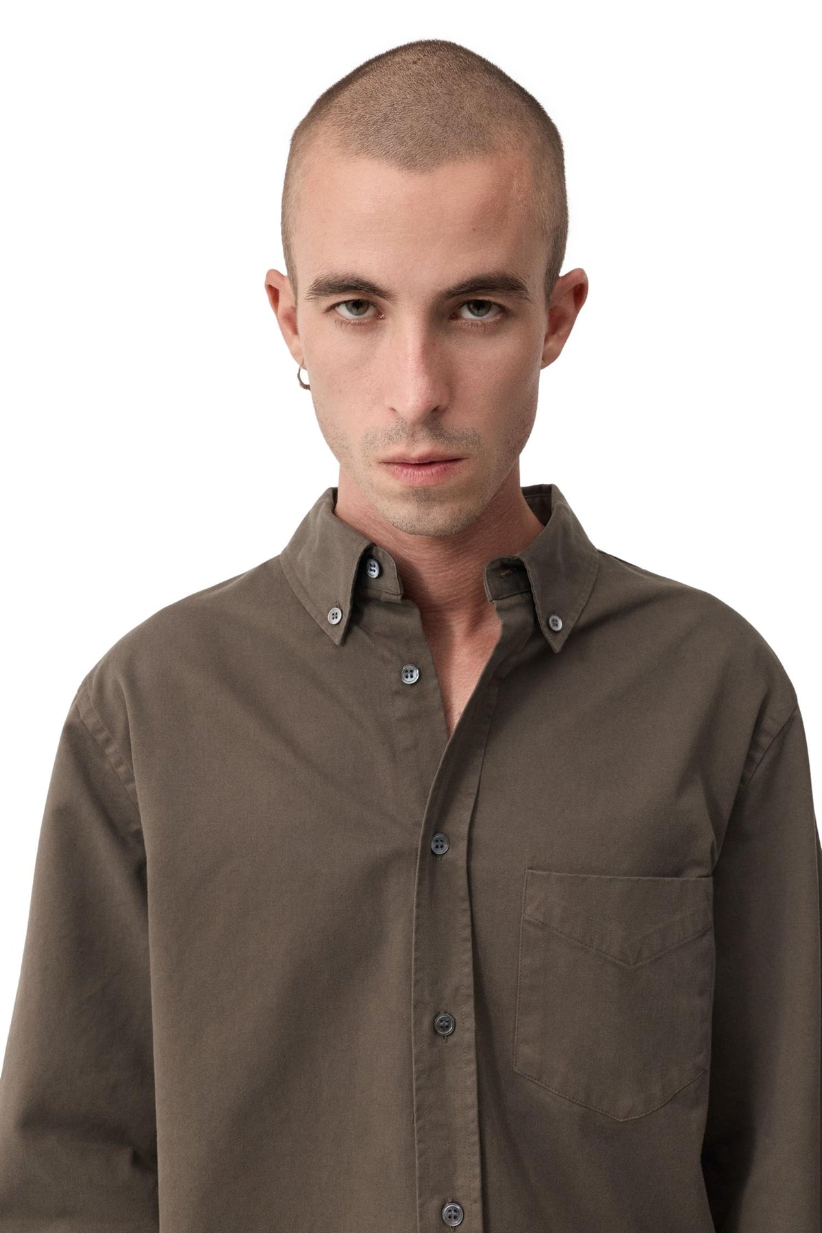 Livid Casual Shirt Skjorte Brungrønn