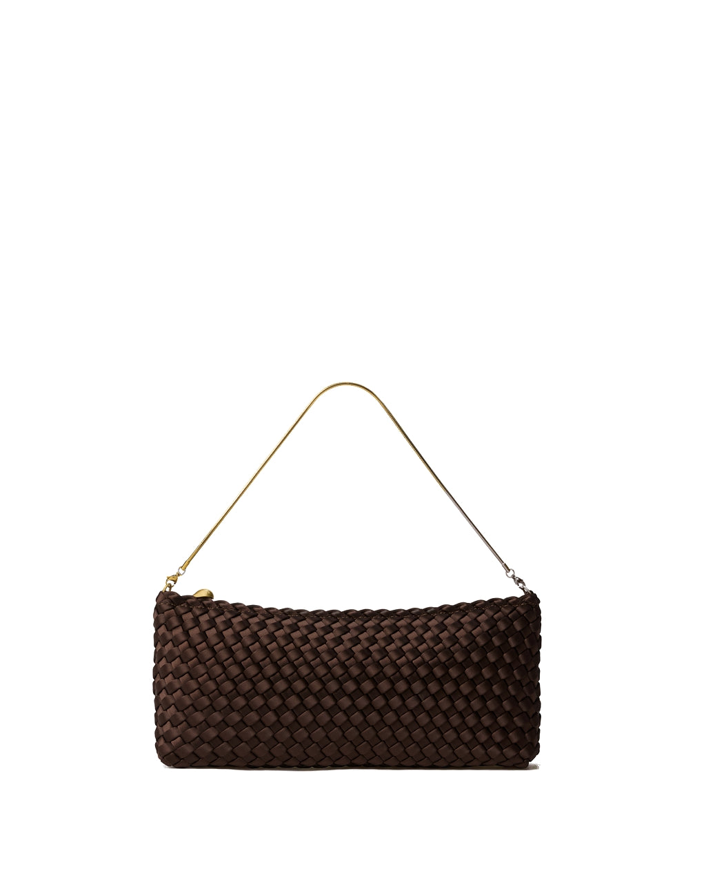 Naghedi Gala Clutch Satin Veske Mørkebrun