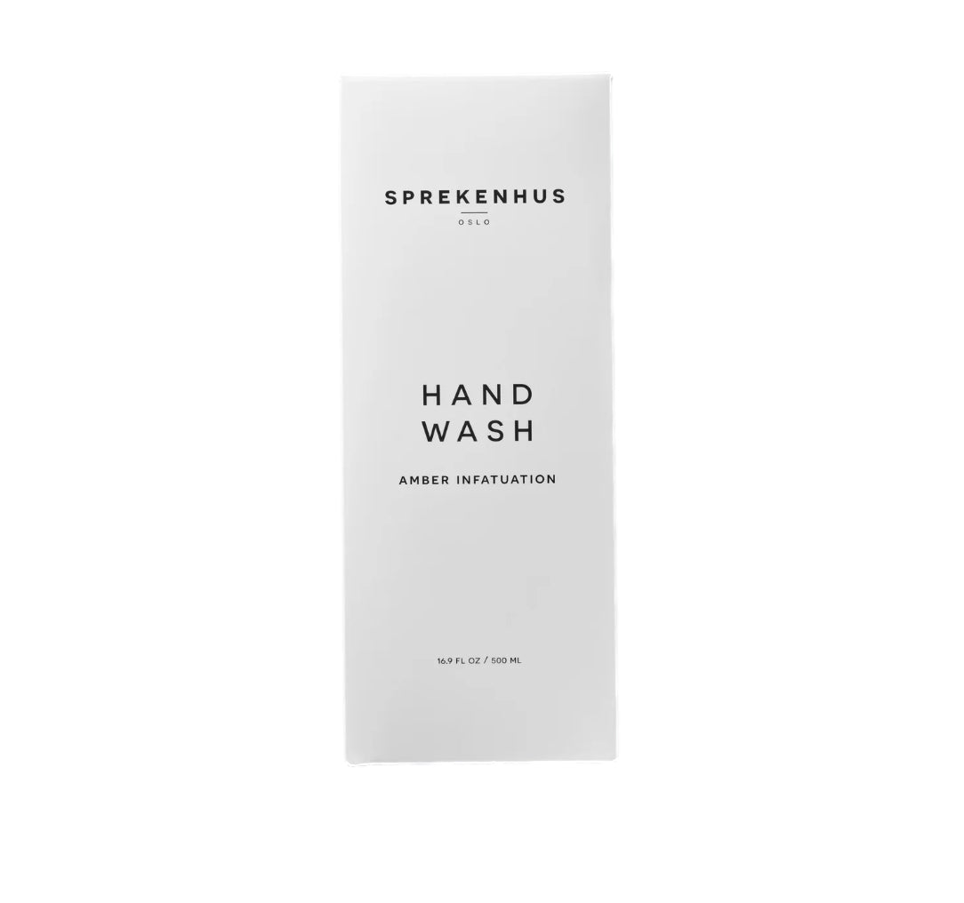 Sprekenhus Hand Wash Glass Edition 500ml - Amber Infatuation Håndkrem Gjennomsiktig - modostore.no