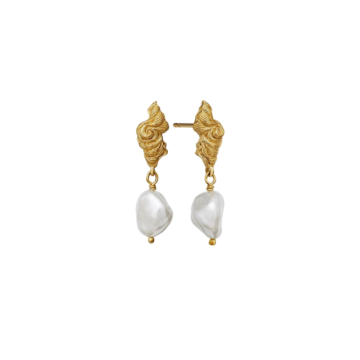 Maanesten Frigg Earring Øredobber Gull - modostore.no