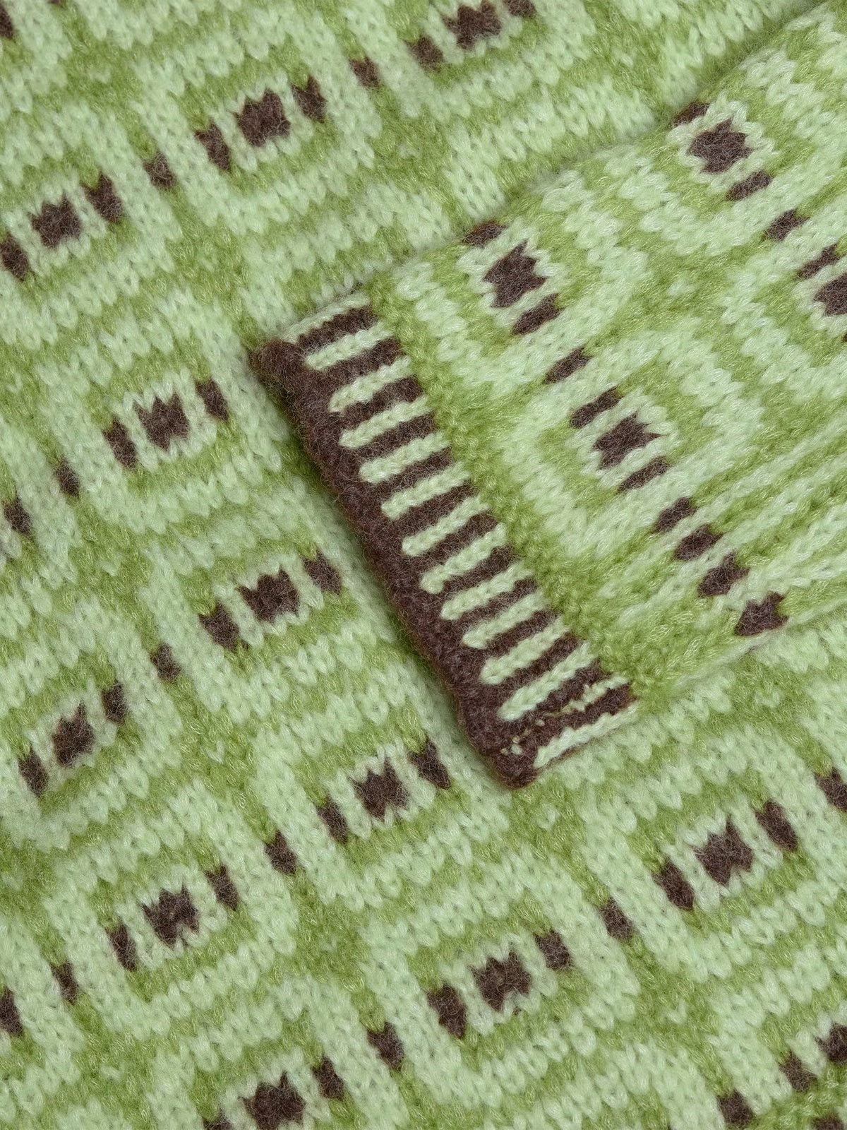 Holzweiler Norwegian Wool Turtleneck Genser Lysegrønn