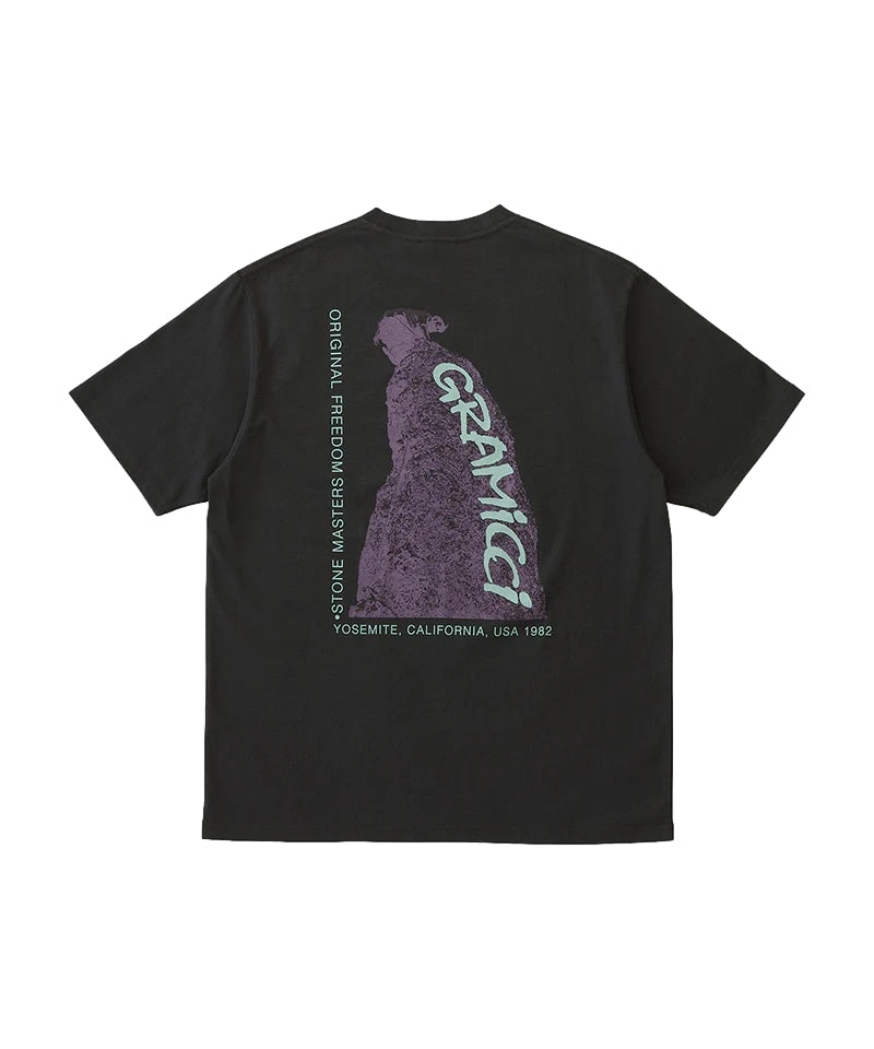 Gramicci STONEMASTERS TEE T-shirt Sort