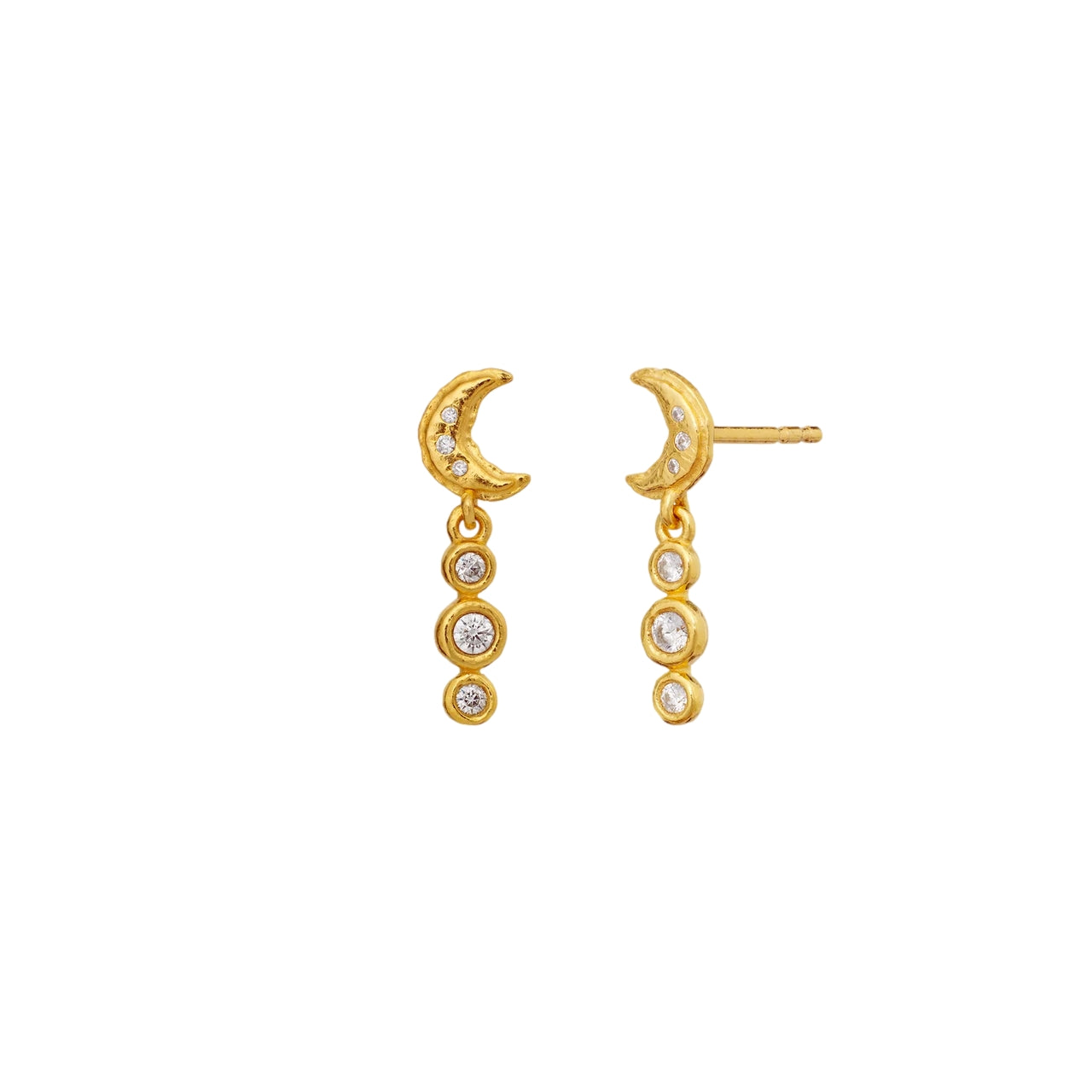 Maanesten Hannah Earrings Øredobber Gull