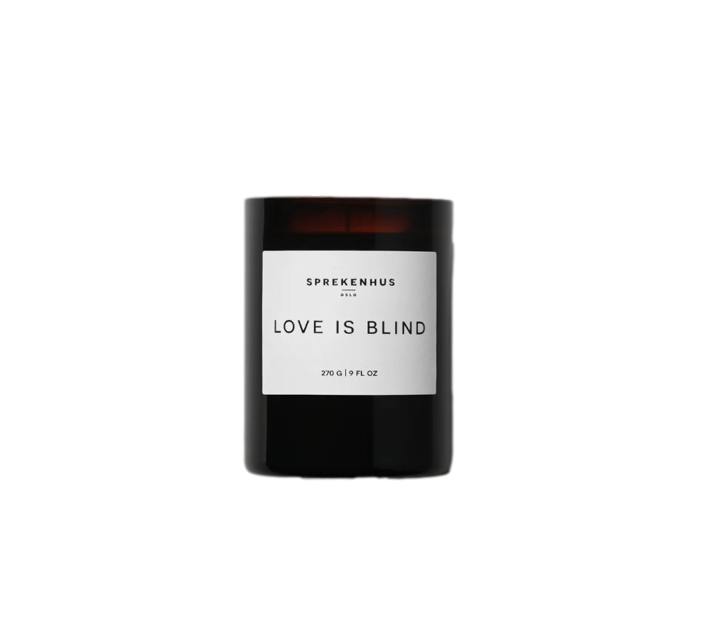 Sprekenhus Scented Candle 270g - Love is Blind Duftlys Gjennomsiktig - modostore.no