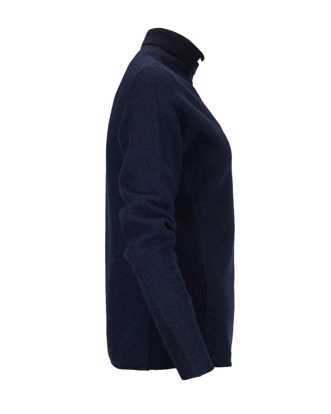 Amundsen Boiled Turtle Neck Womens Genser Navy