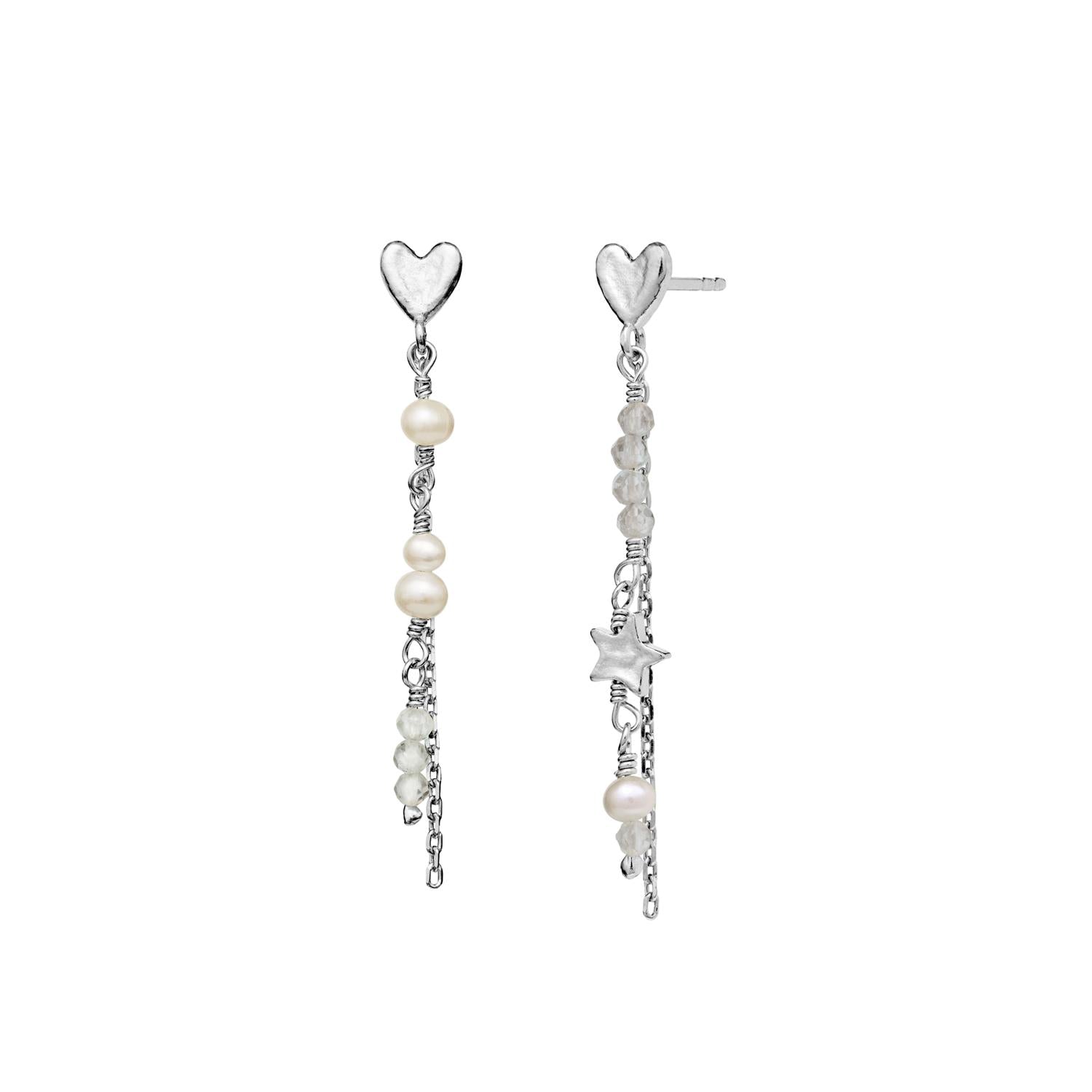 Maanesten Silma Earrings Øredobber Sølv