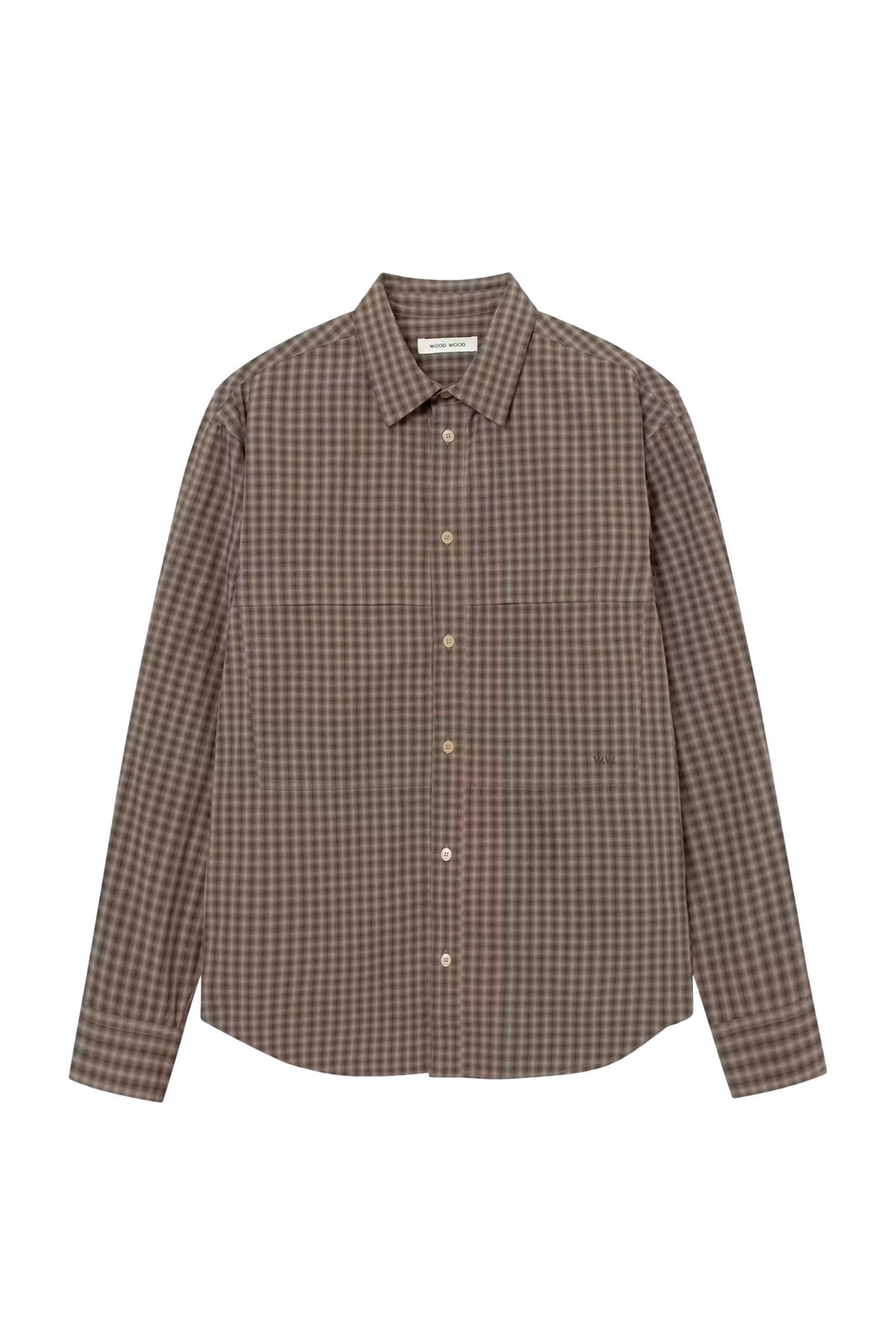 Wood Wood WW Carter Shirt Skjorte Grønn