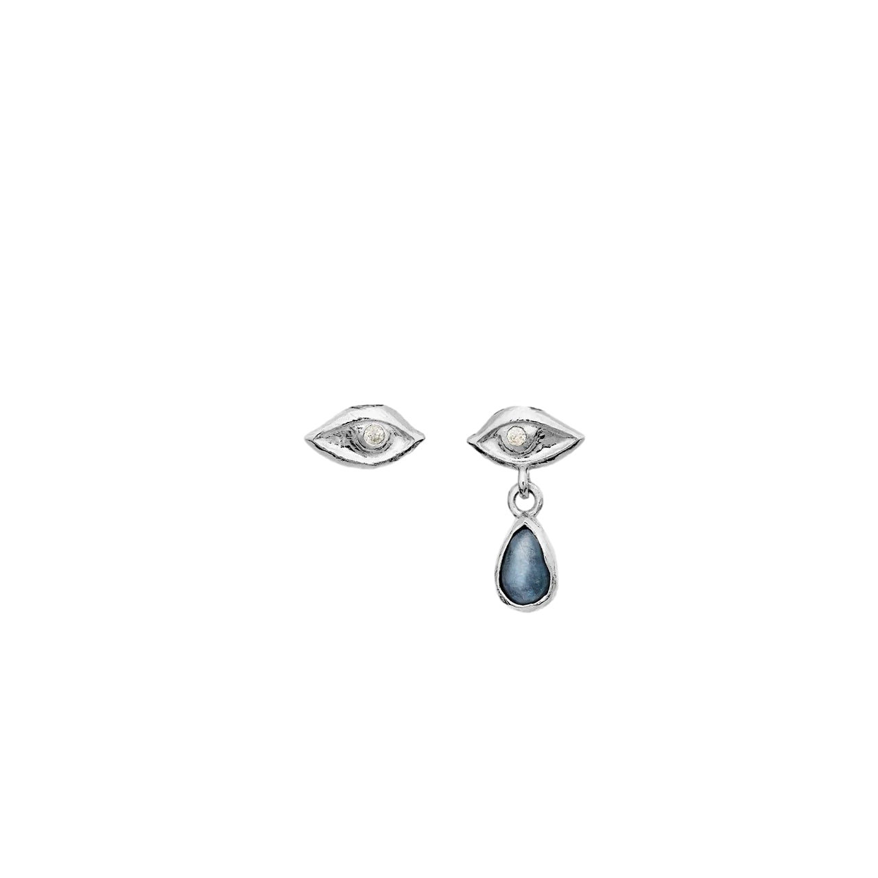 Maanesten Louise Earrings Øredobber Sølv
