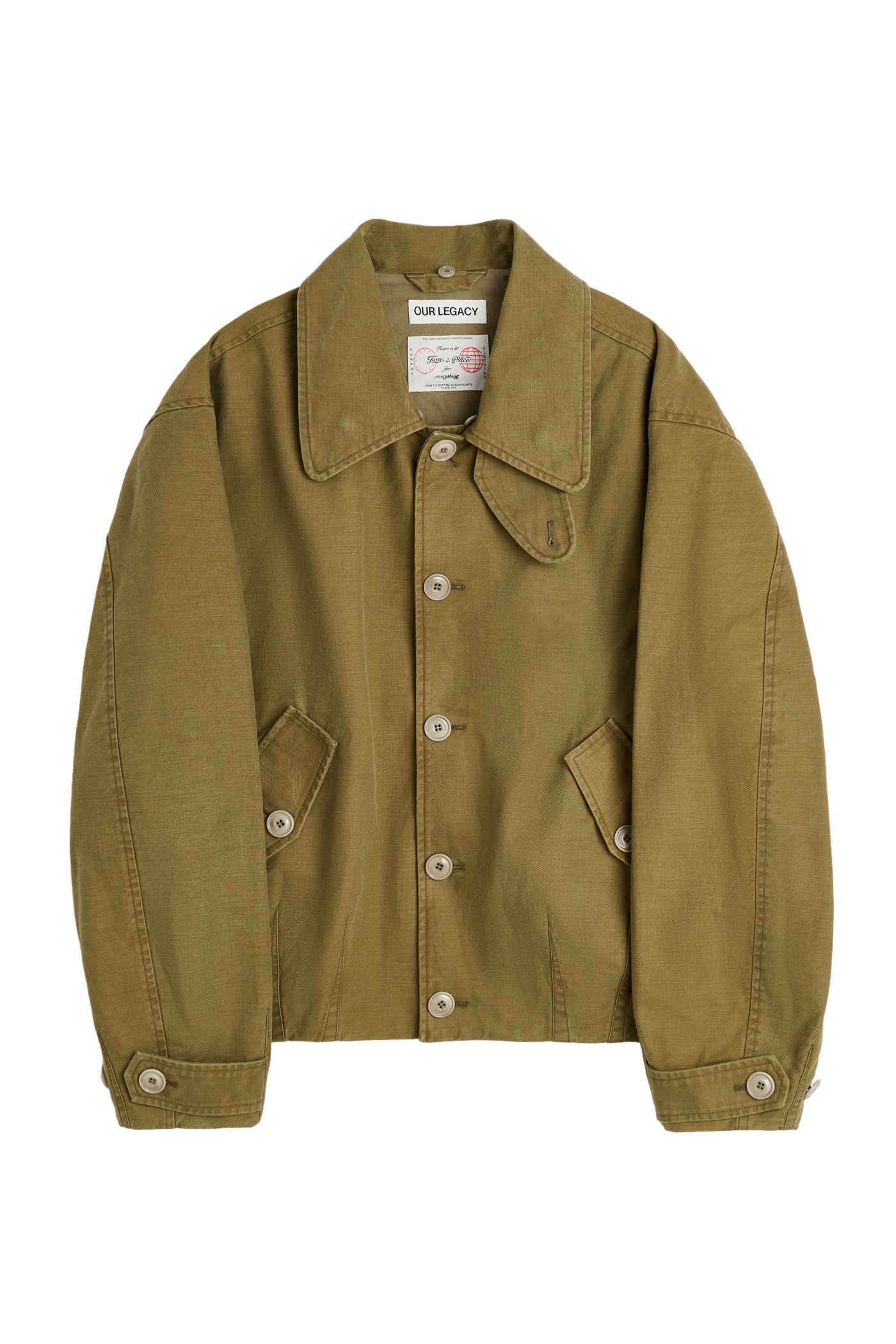 Our Legacy Aerial Jacket Jakke Khaki