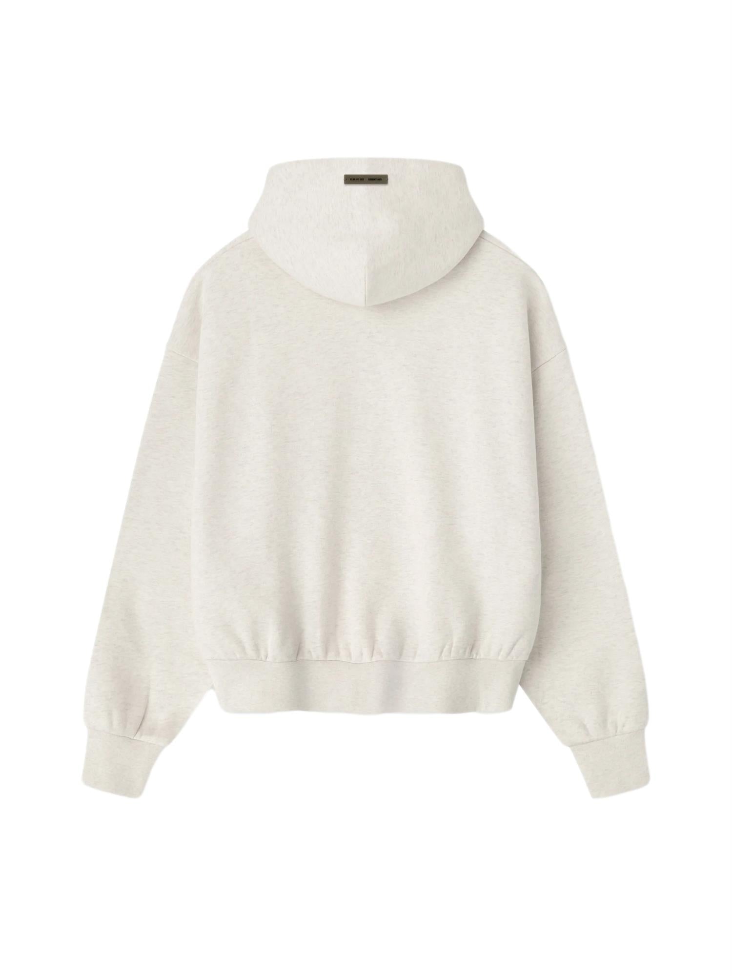 Fear of God Essentials Classic Hoodie Hettegenser Lys Grå Melert - modostore.no