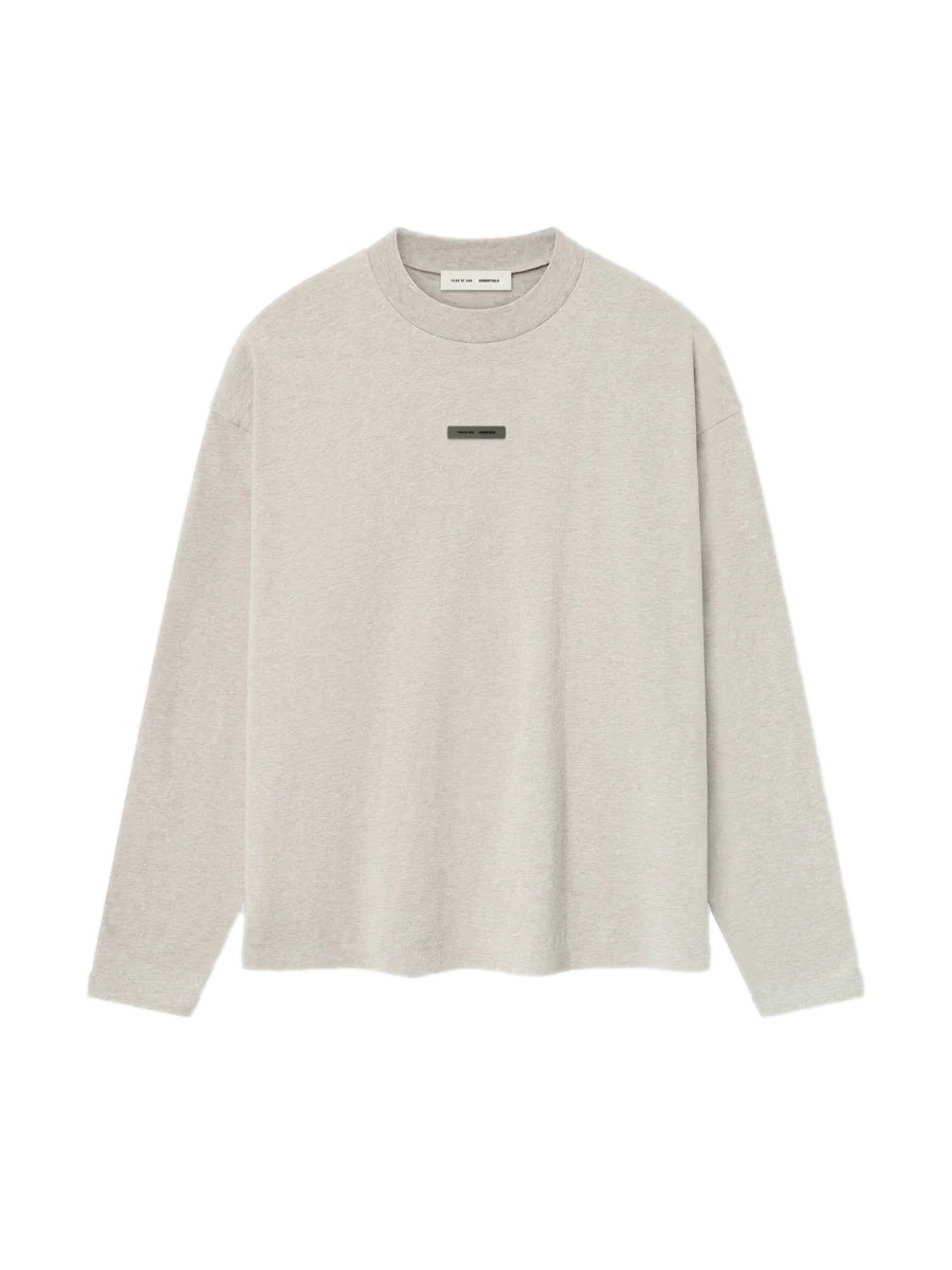 Fear of God Essentials Classic Long Sleeve Tee Longsleeve Grå - modostore.no