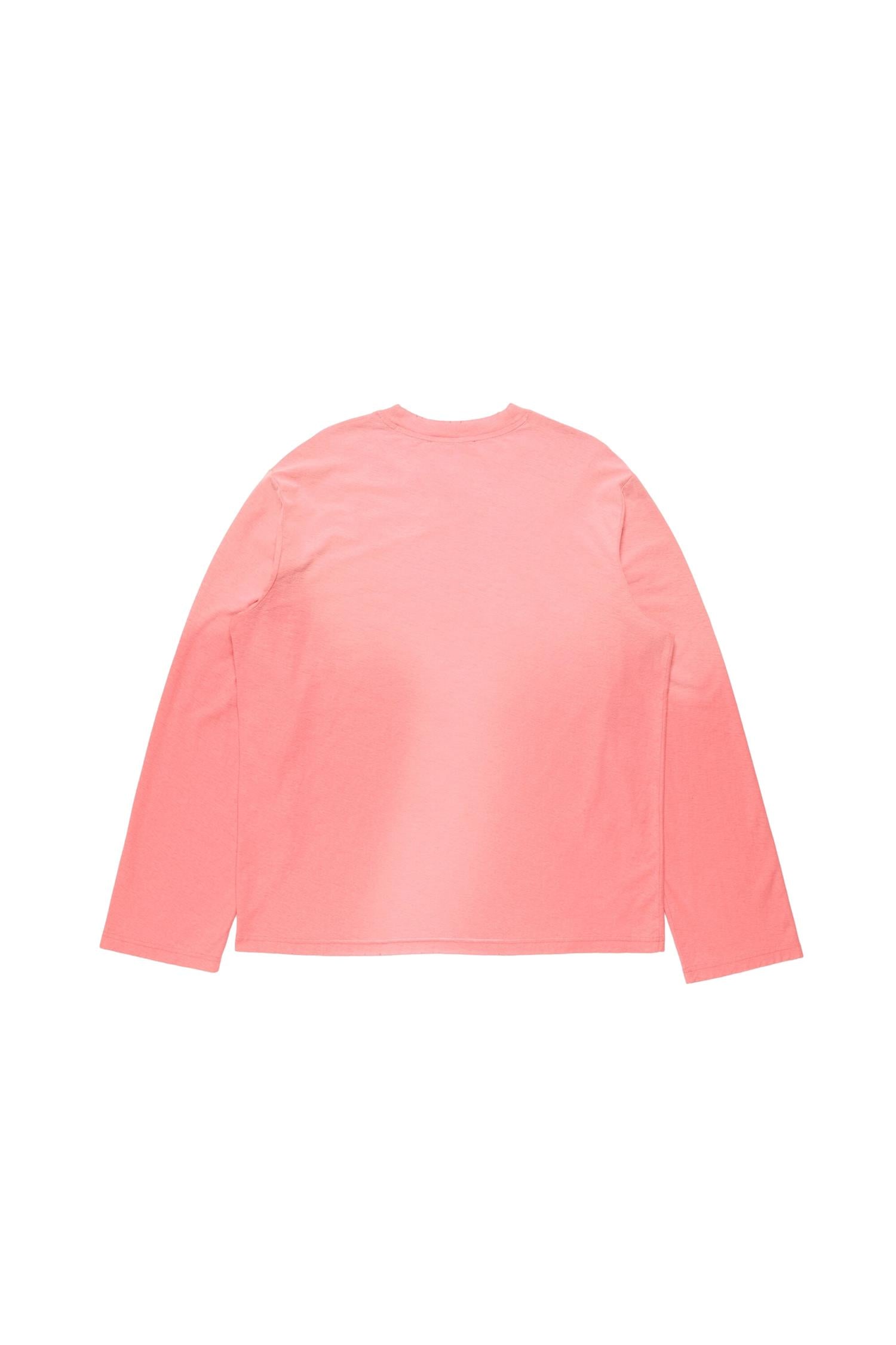 Acne Sprayed 1996 Logo T-Shirt Genser Lys Rosa