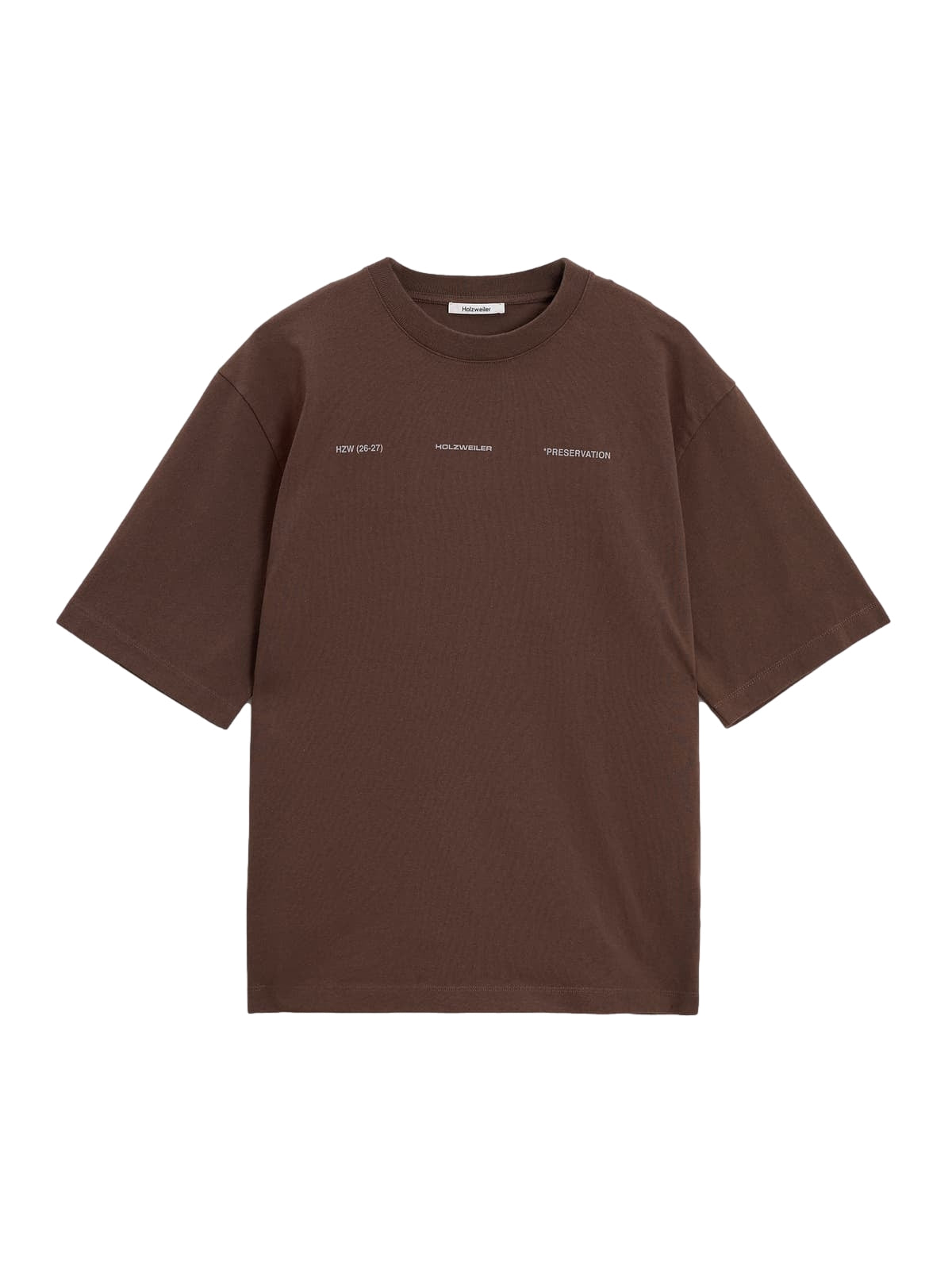 Holzweiler Ranger National Tee T-shirt Brun