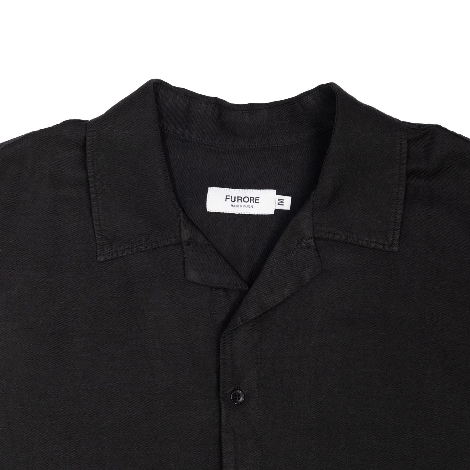 Furore Hill Short Sleeve Skjorte Sort - modostore.no