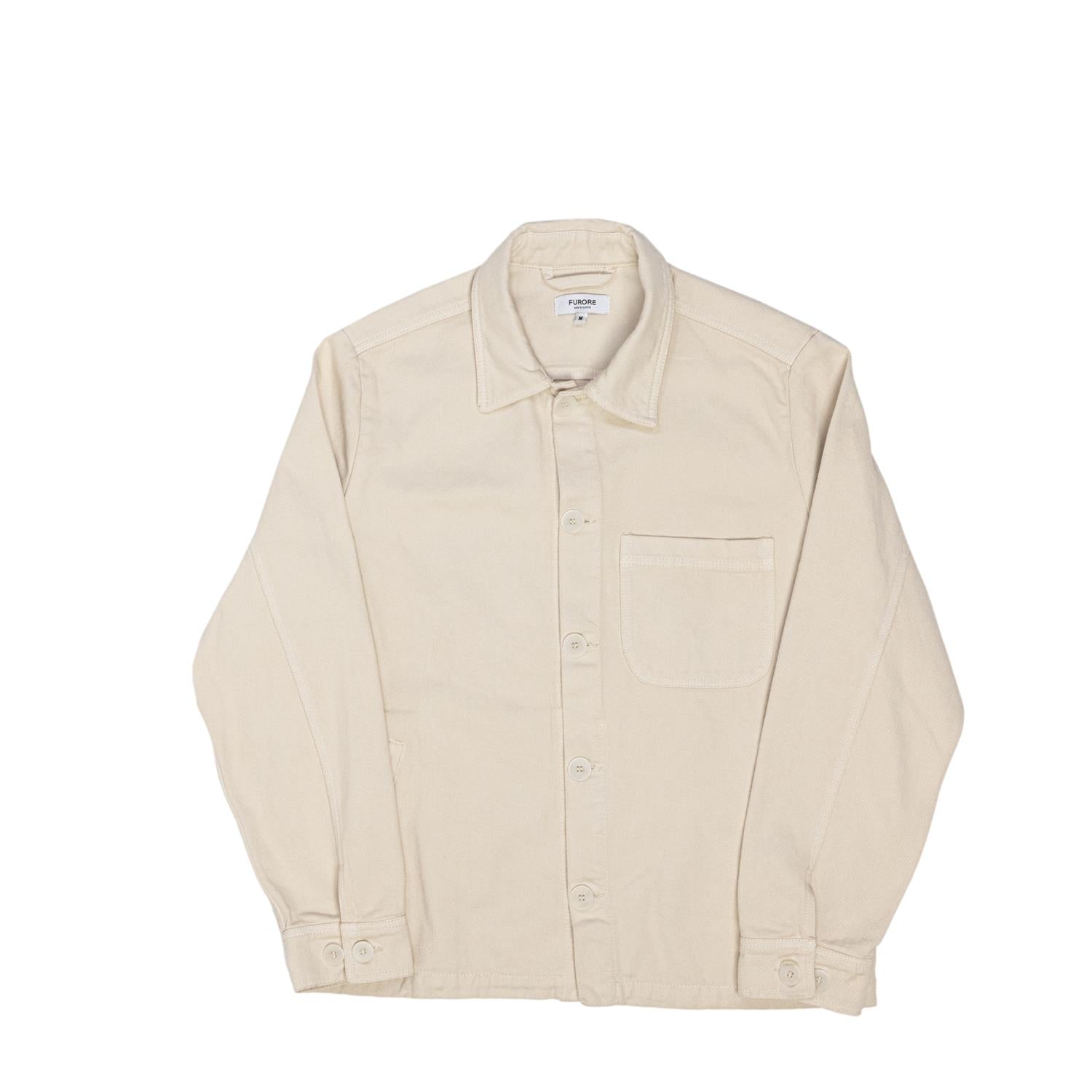 Furore Toby Overshirt Overshirt Beige - modostore.no