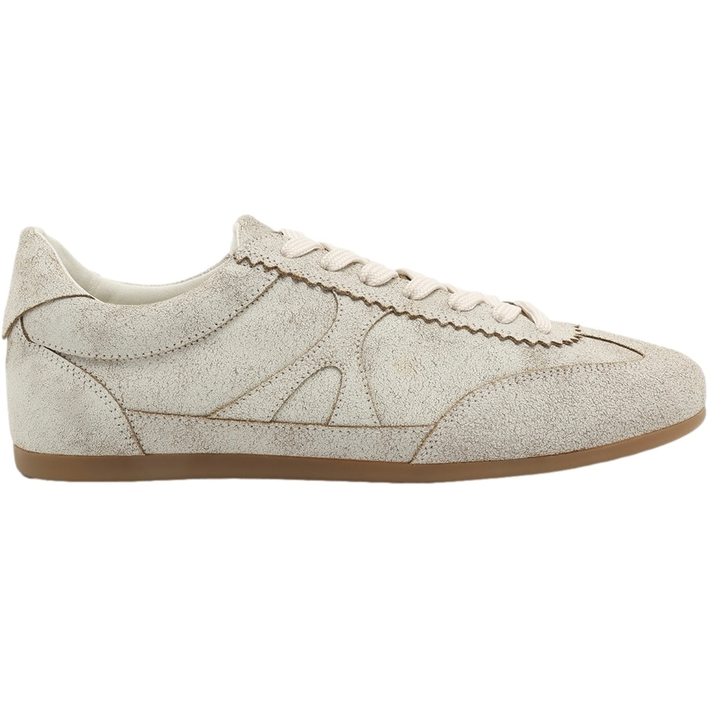 Garment Project Bea - Off-White Cracked Leather Sko Off-White - modostore.no