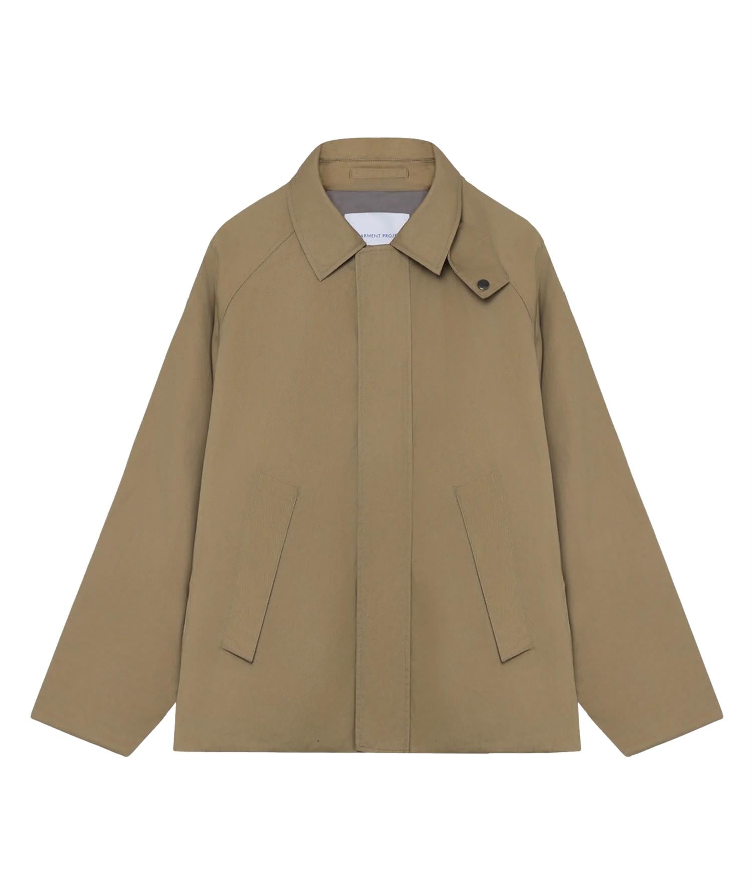 Garment Project Ray Jakke Brun/Beige - modostore.no