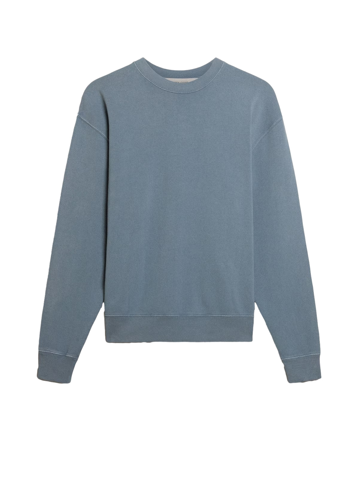 Golden Goose Boxi Sweatshirt Logo Patch Genser Blå - modostore.no