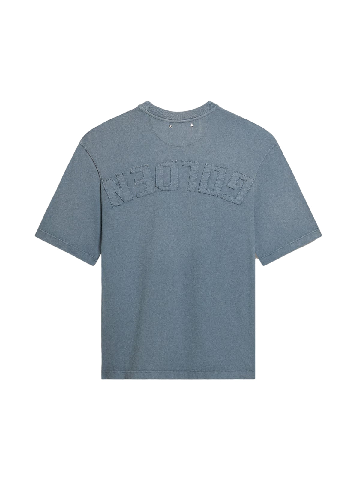 Golden Goose Relaxed-fit T-shirt logo Patch. T-shirt Blå - modostore.no