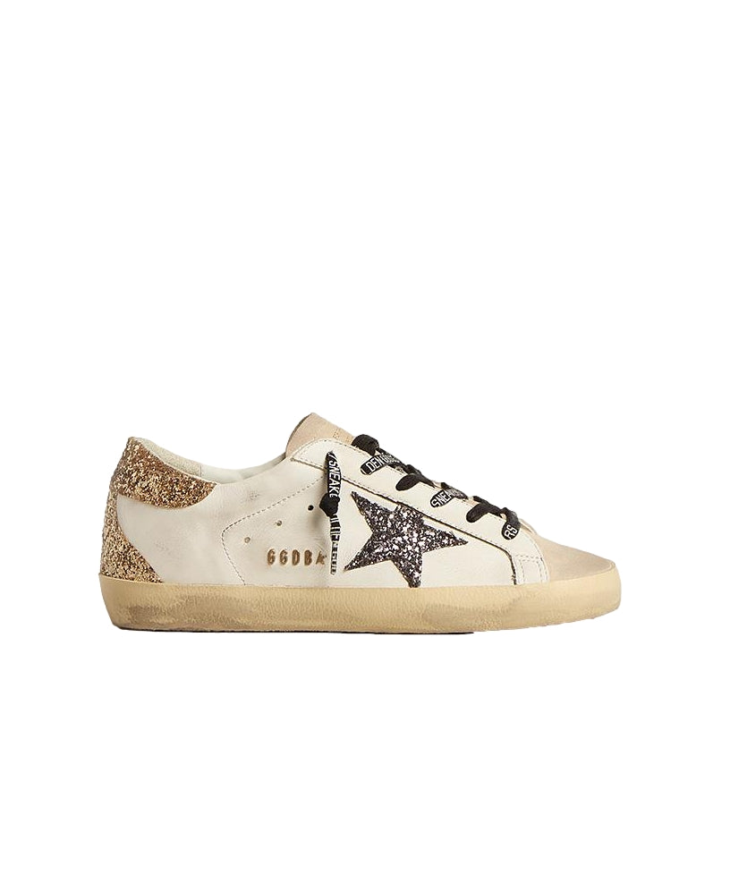 Golden Goose Super-Star Leather Upper Sko Hvit - modostore.no