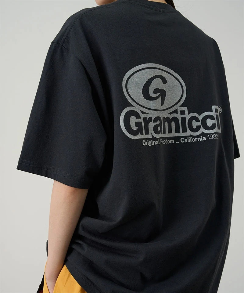 Gramicci '82 Tee Vintage Black T-shirt Vasket Sort - modostore.no