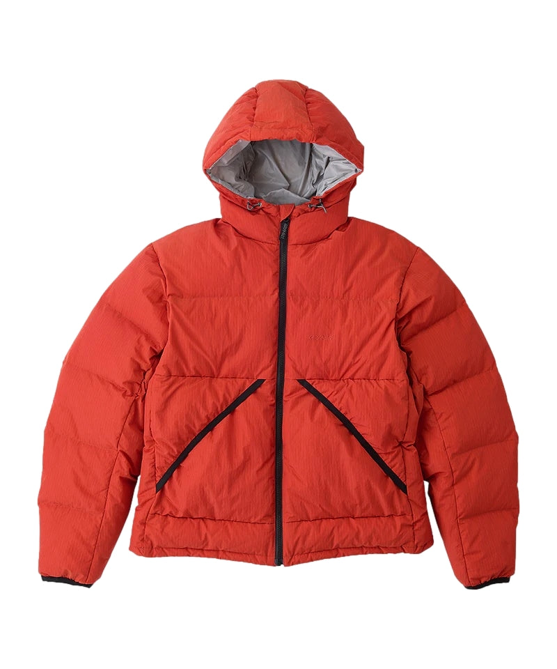 Gramicci Down Puffer Hooded Jacket Jakke Rød - modostore.no