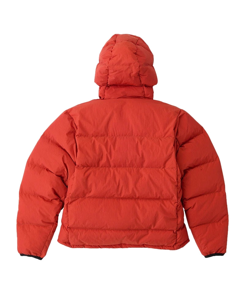 Gramicci Down Puffer Hooded Jacket Jakke Rød - modostore.no